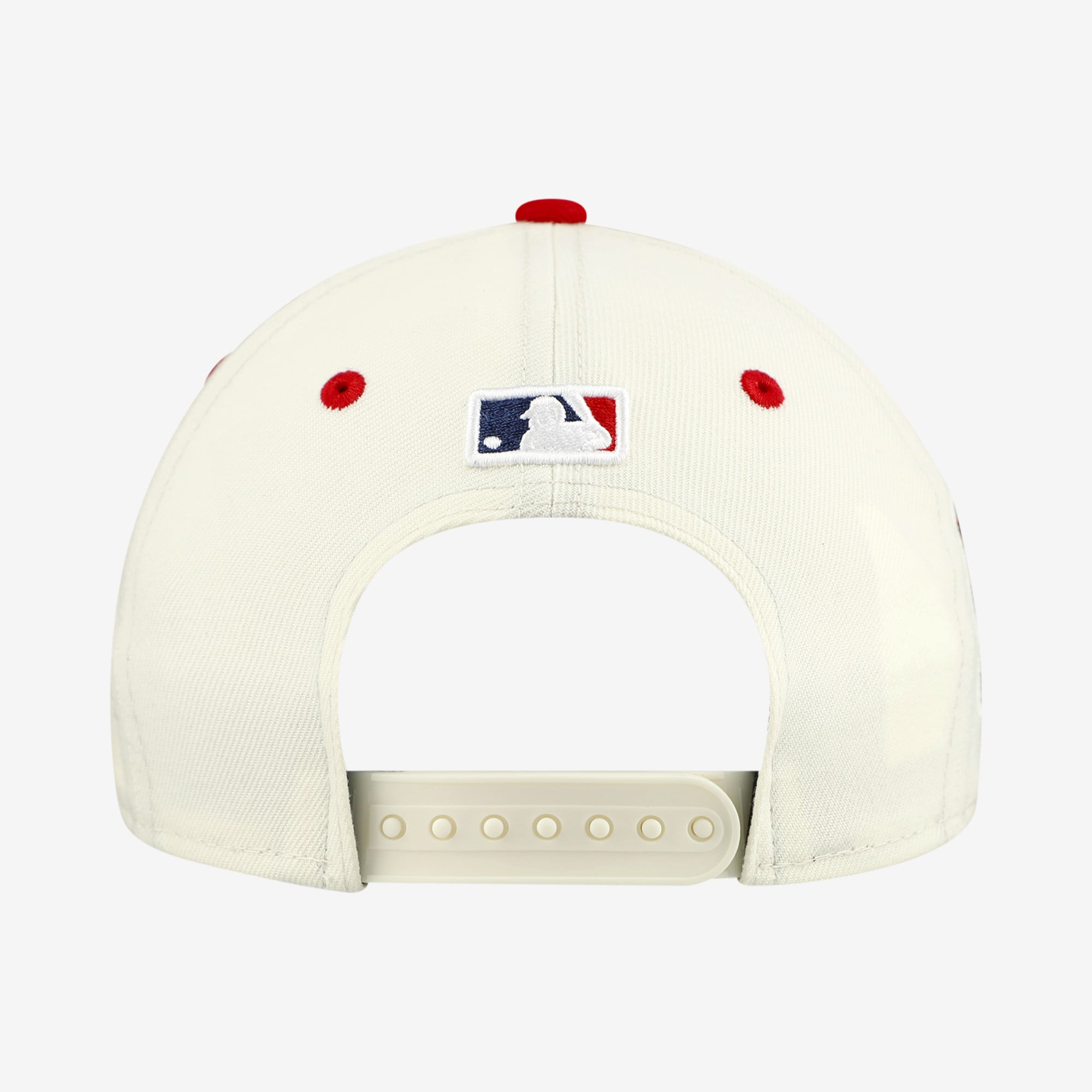 Youth New Era Cream/Red Miami Marlins USA 250 9FORTY M-Crown Adjustable Hat