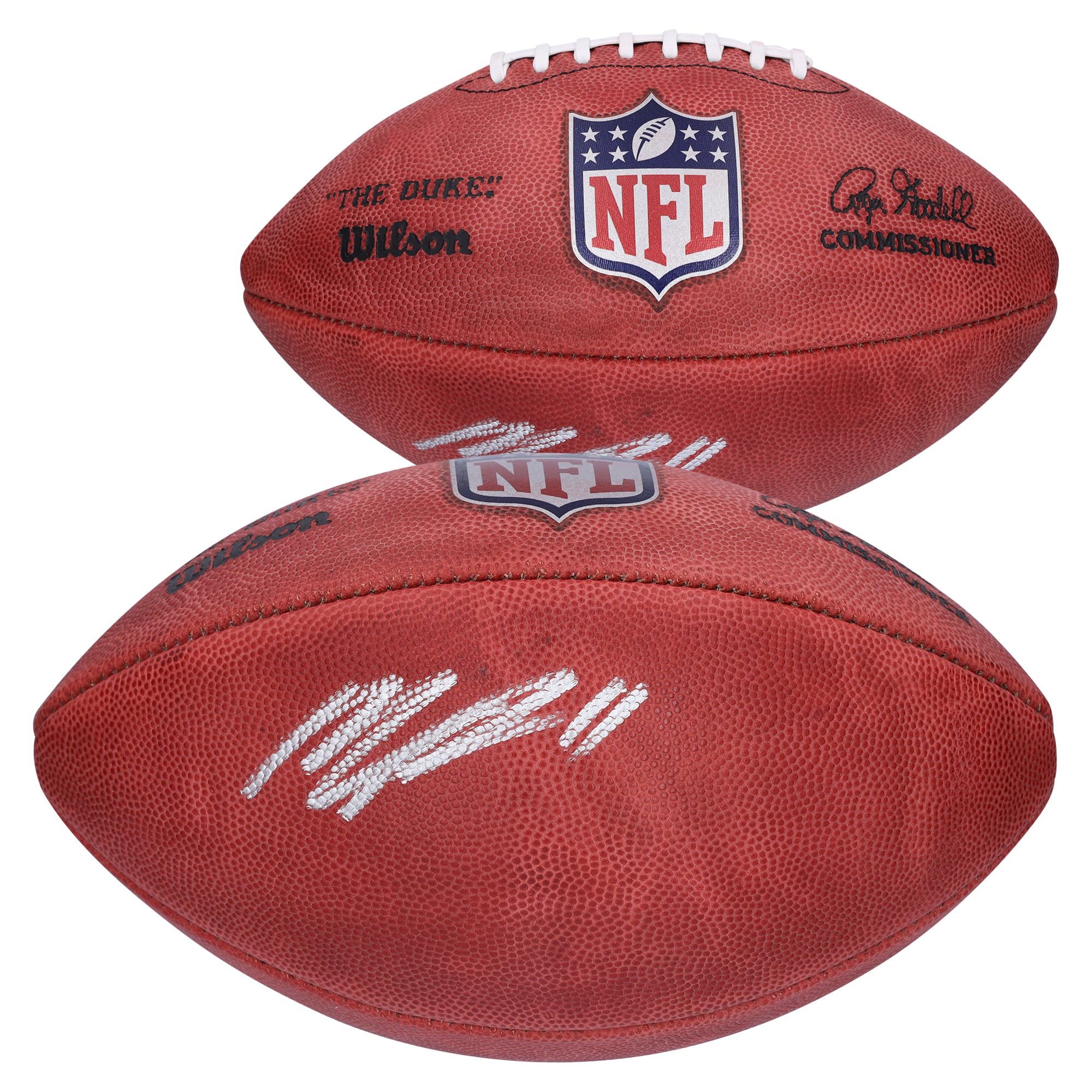 Micah Parsons Green Bay Packers Autographed Wilson Duke Full Color Pro Football