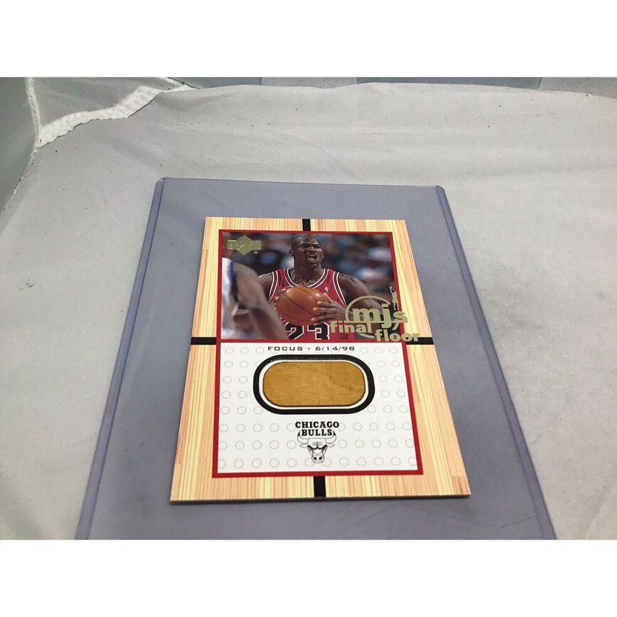 Michael Jordan 2000 Upper Deck Jumbo Final Floor Card #FF2 Focus 