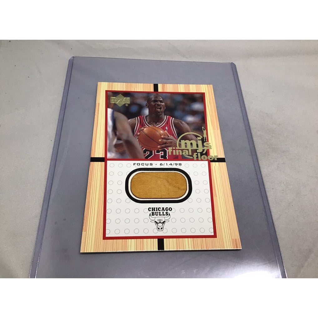 Michael Jordan 2000 Upper Deck Jumbo Final Floor Card #FF2 Focus 