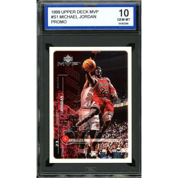 michael jordan rare air promo card 1 of 10 000 1991-92 Upper Deck #1 Promos PSA Graded Basketball NBA 91-92 1991-1992 Chicago Bulls : Everything Else Michael Jordan Rare Air Promo