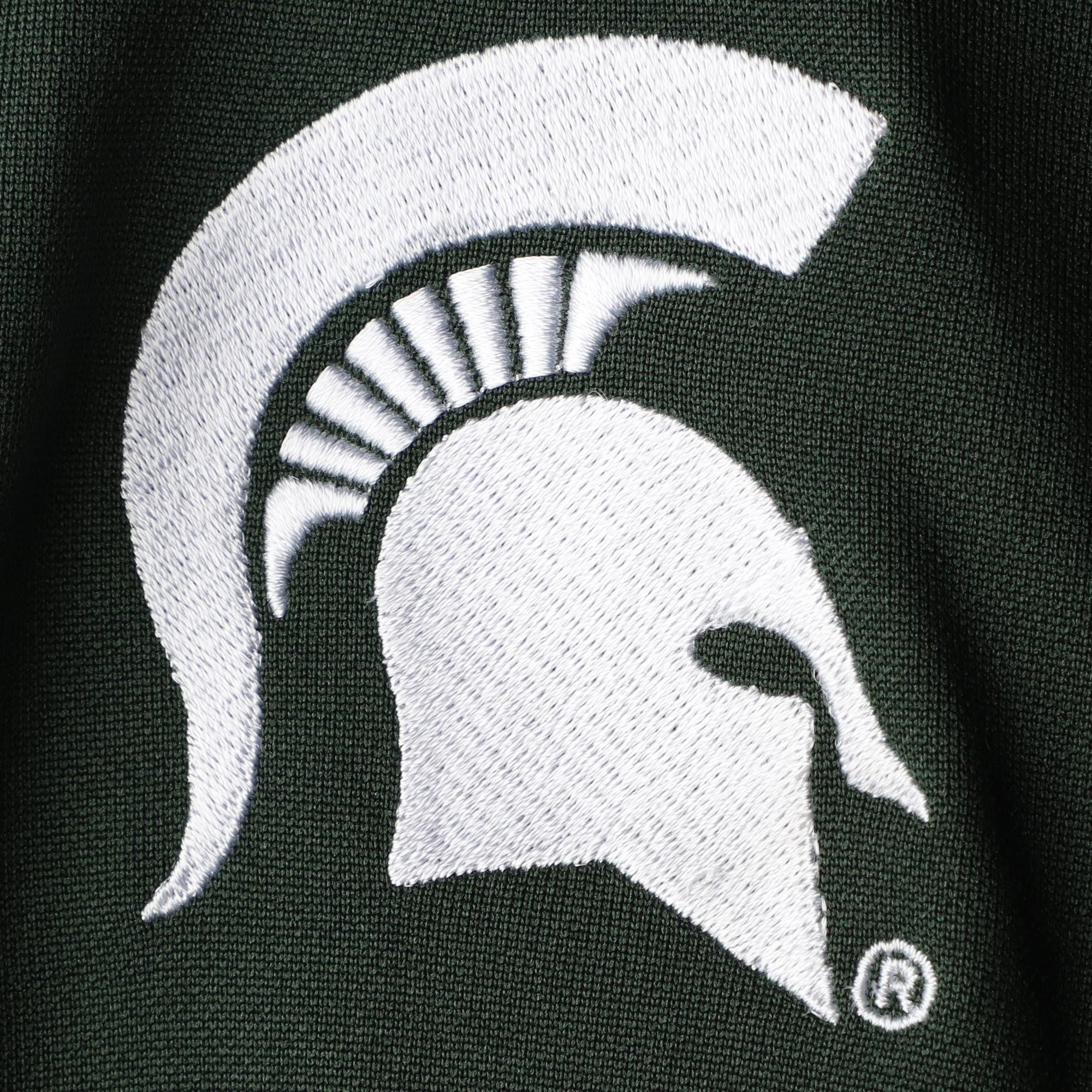 Ensemble de cheerleading deux pièces Little King Green Michigan State Spartans pour filles