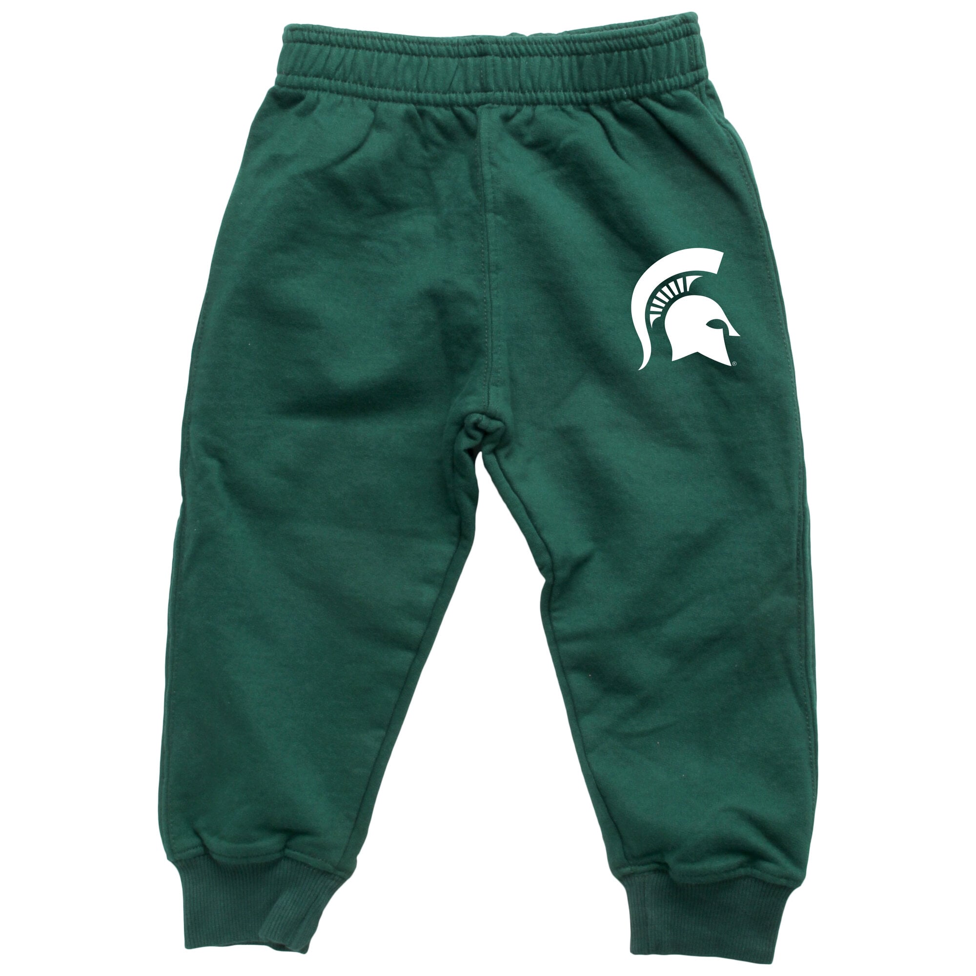 Infant Wes & Willy Green Michigan State Spartans Raglan Hoodie and Sweatpants Set