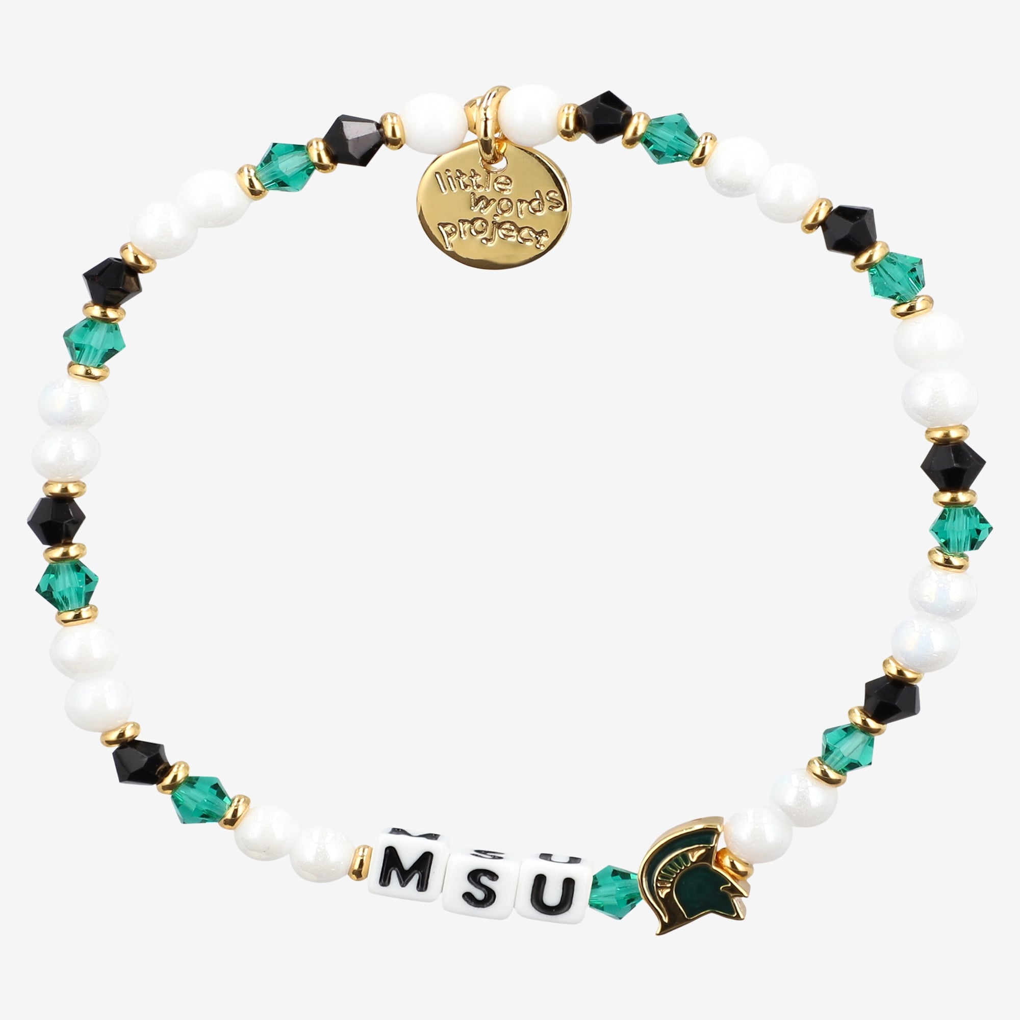 Little Words Project  Michigan State Spartans Team Bracelet