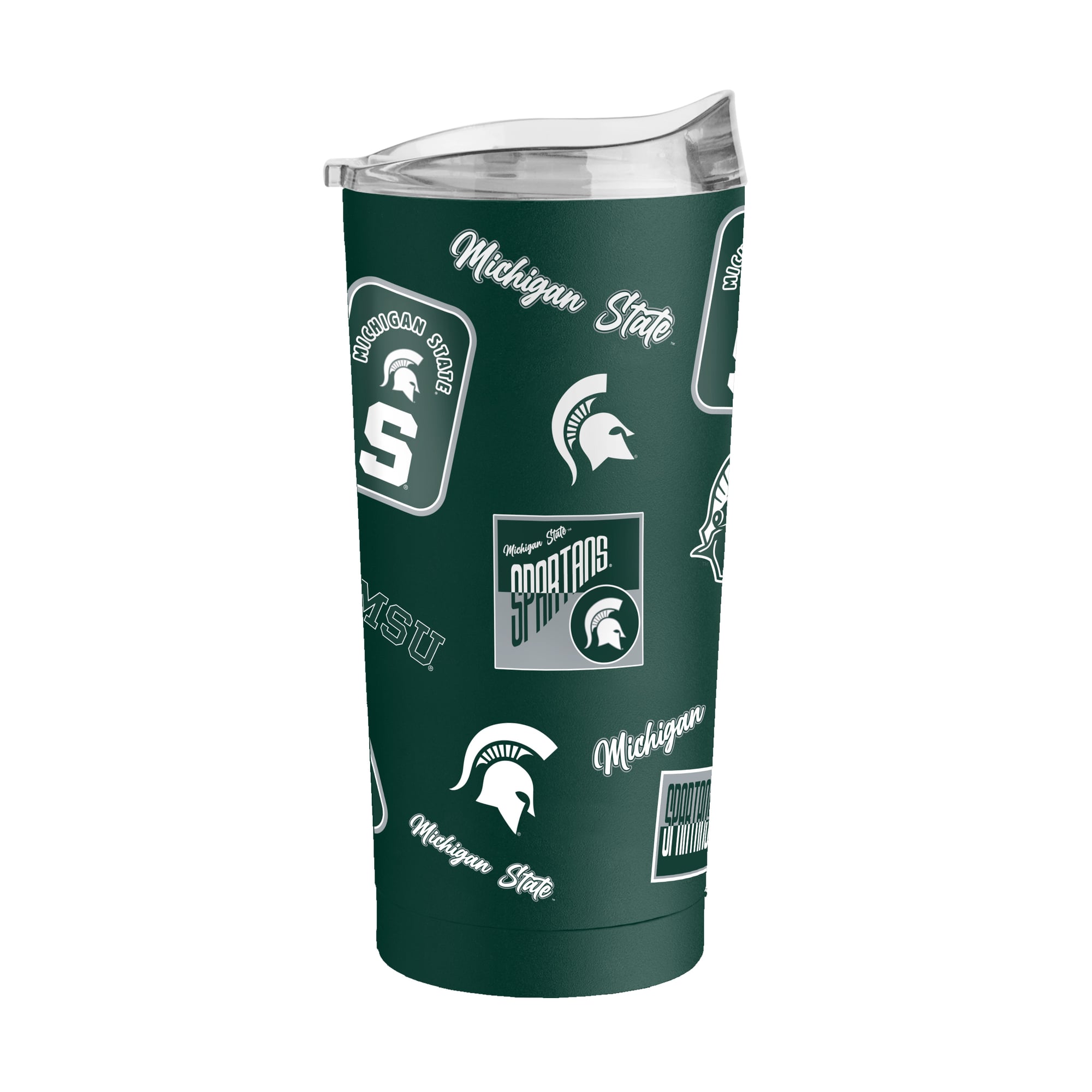 Gobelet isotherme Dreamweave de 59 cl (20 oz) à revêtement en poudre Logo Brands Michigan State Spartans