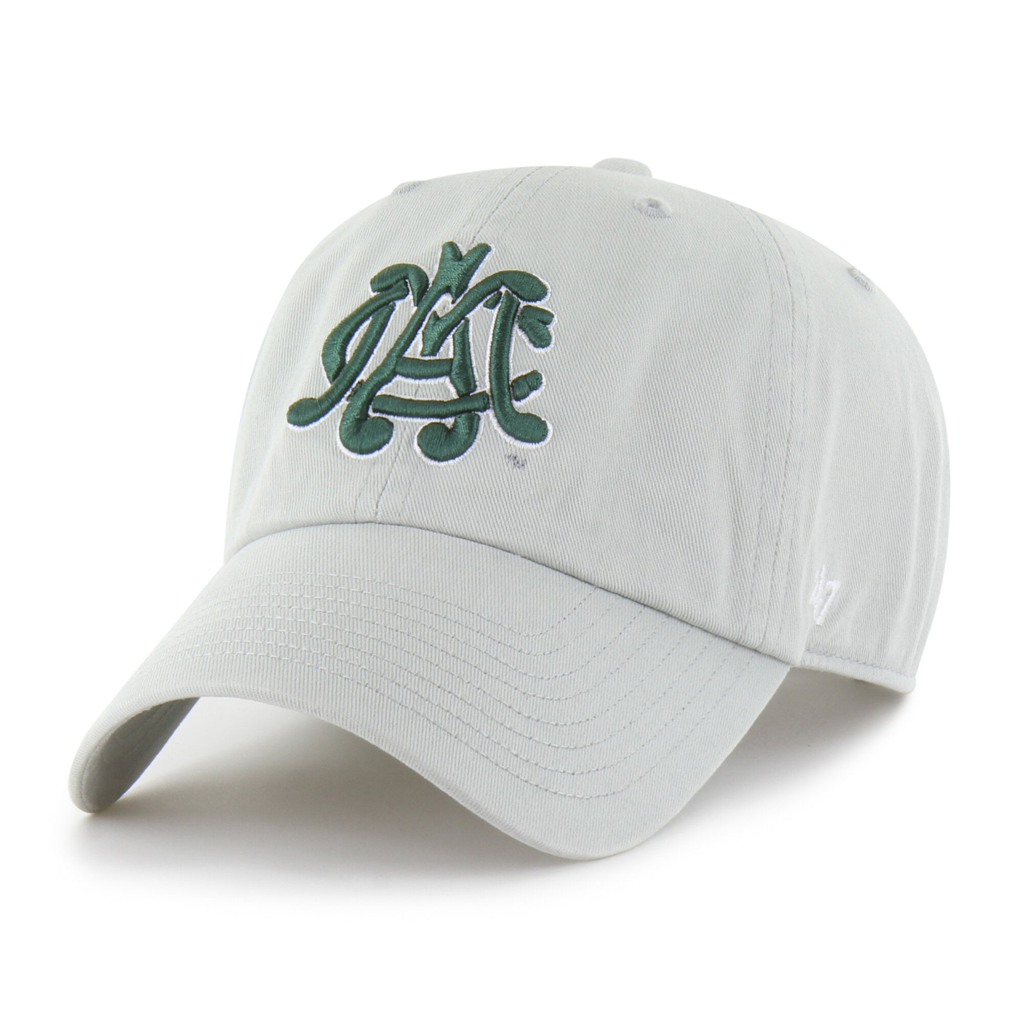 Men's '47 Gray Michigan State Spartans Vault Clean Up Adjustable Hat