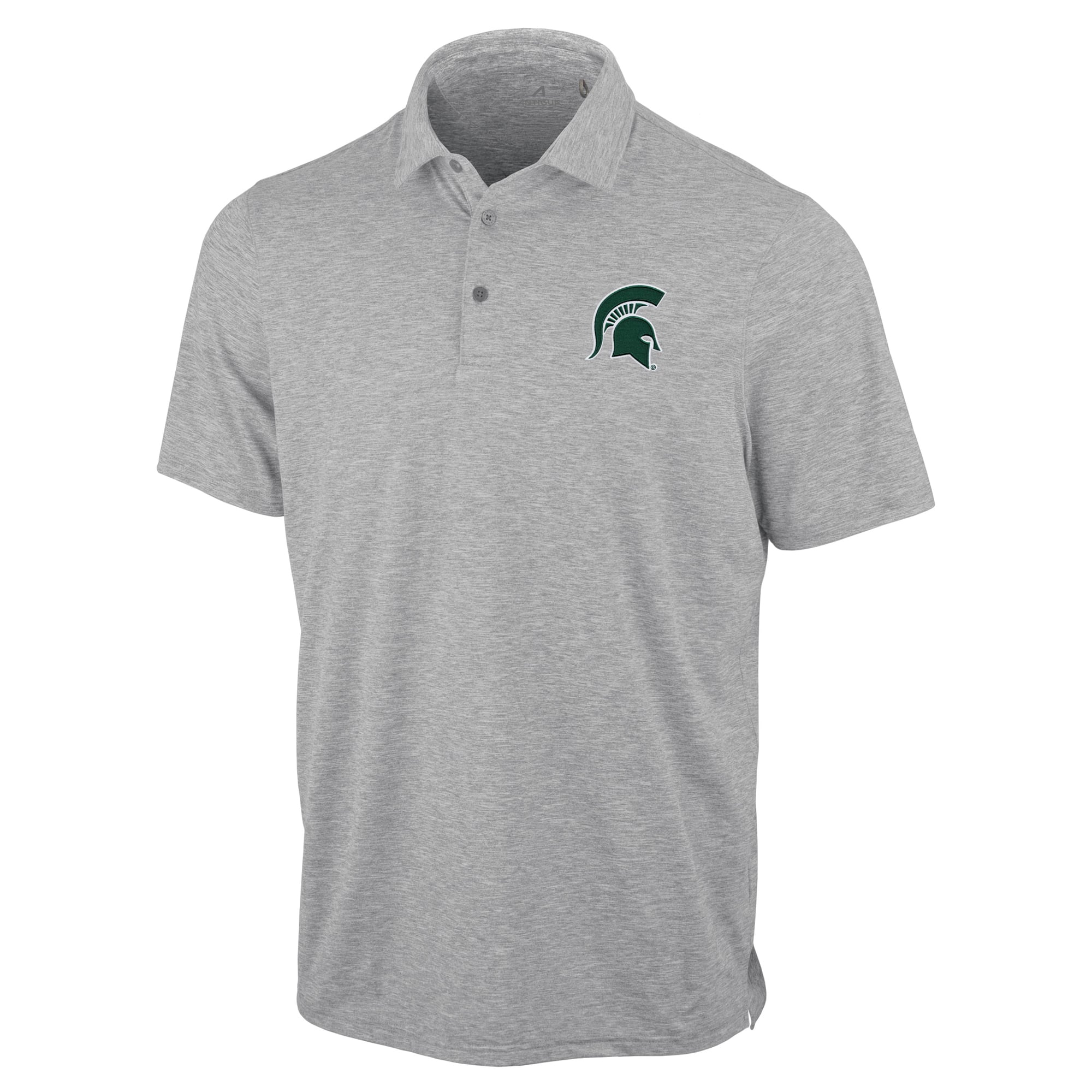 Polo statique Antigua Heather Gray pour homme