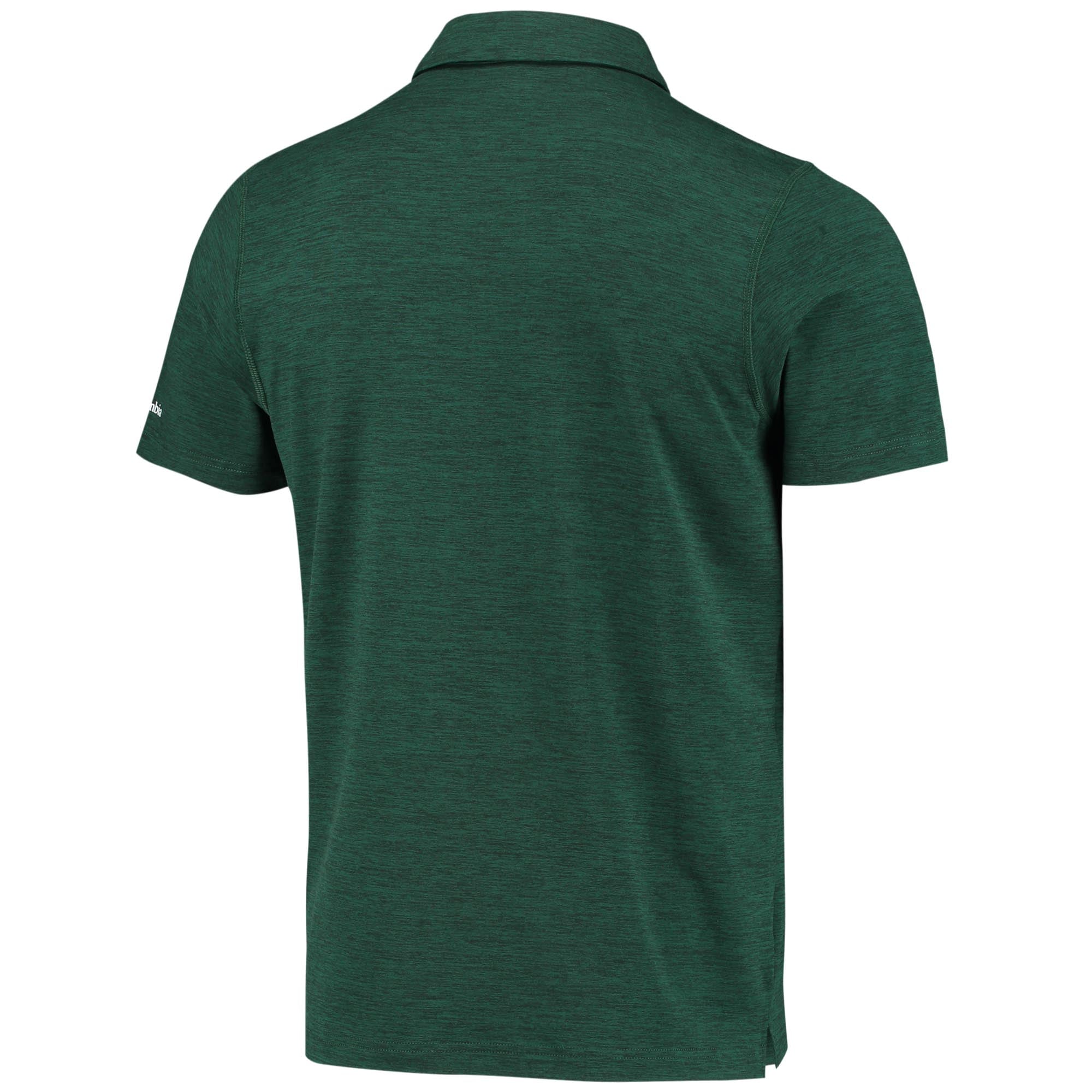 Men's Columbia  Green Michigan State Spartans Trail Omni-Shade Polo