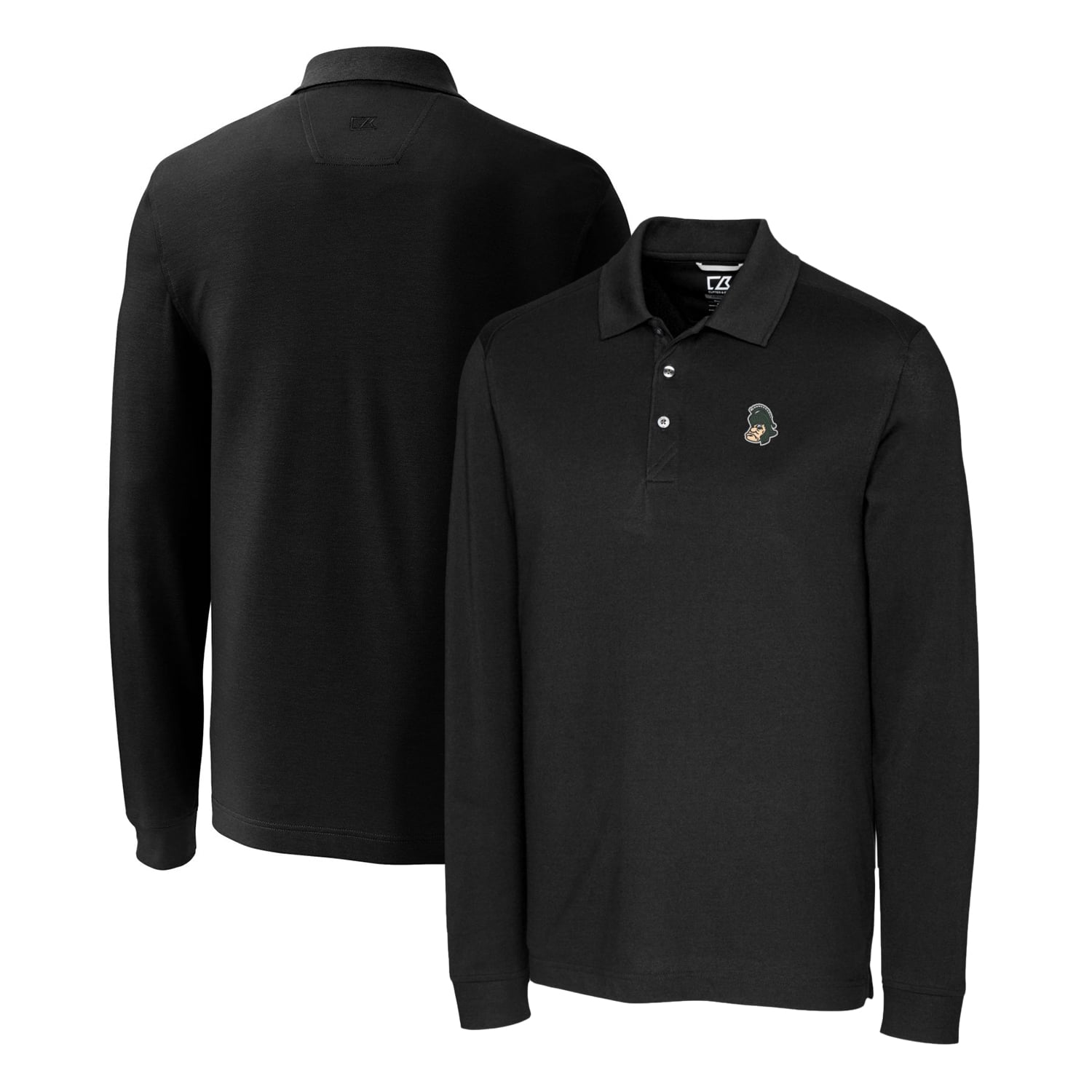 michigan state long sleeve polo