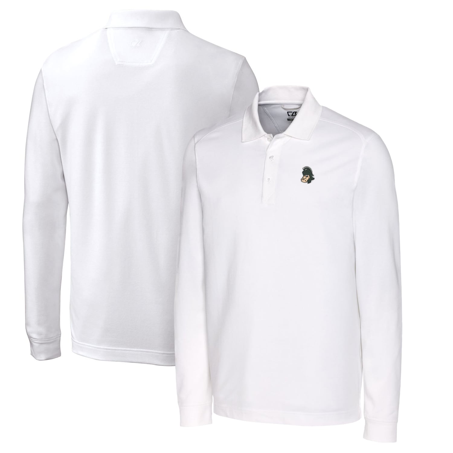 michigan state long sleeve polo