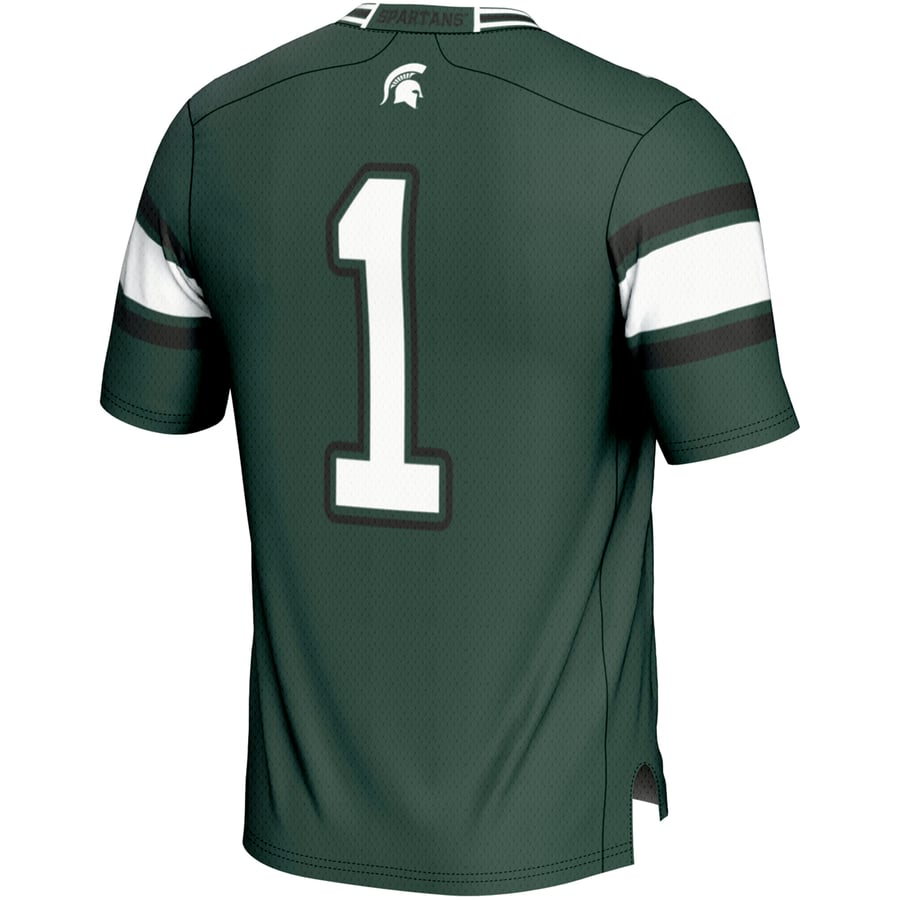 Michigan State Football Shirts Men's Nike Le'Veon Bell Green Michigan