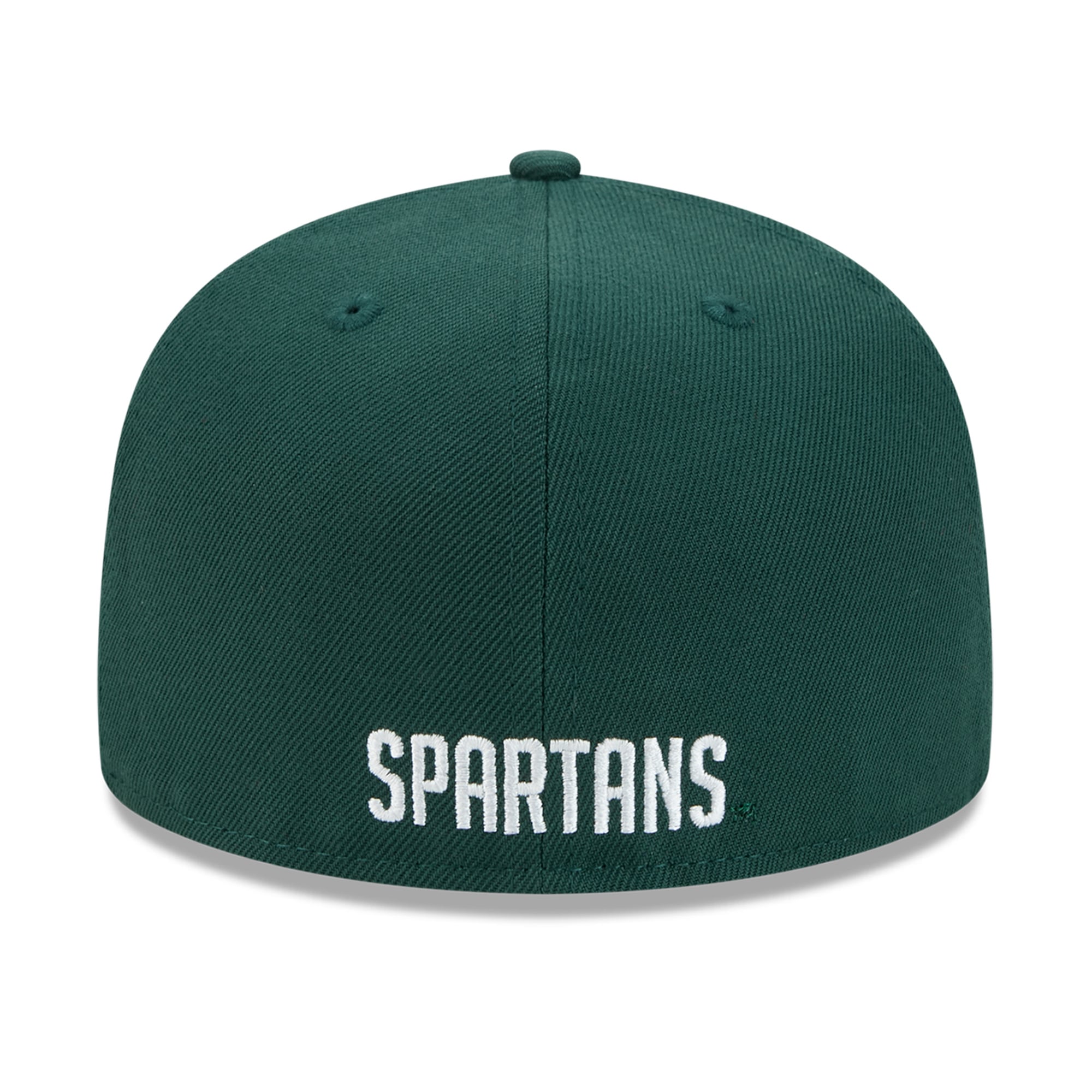 Casquette ajustée New Era verte pour homme Michigan State Spartans Core 59FIFTY