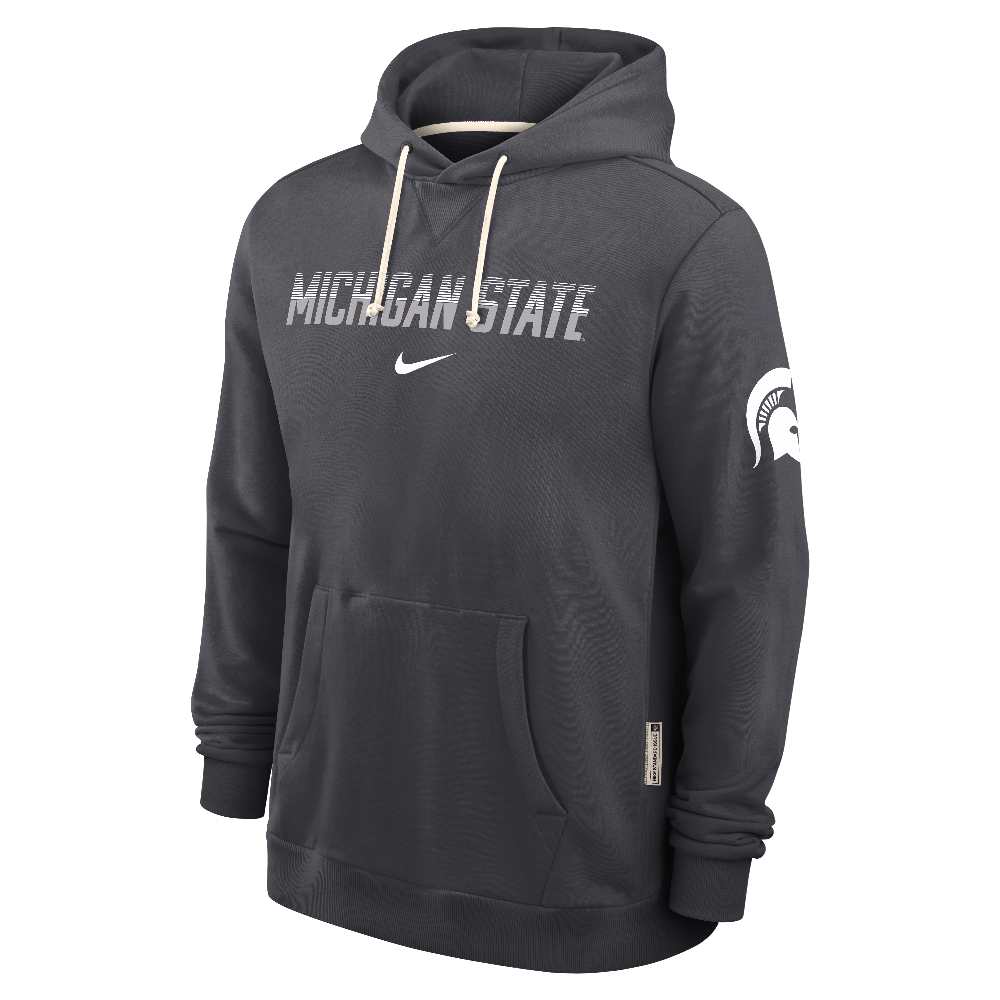 Sweat à capuche Nike vert Michigan State Spartans 2026 Sideline Standard Issue Dri-FIT pour homme