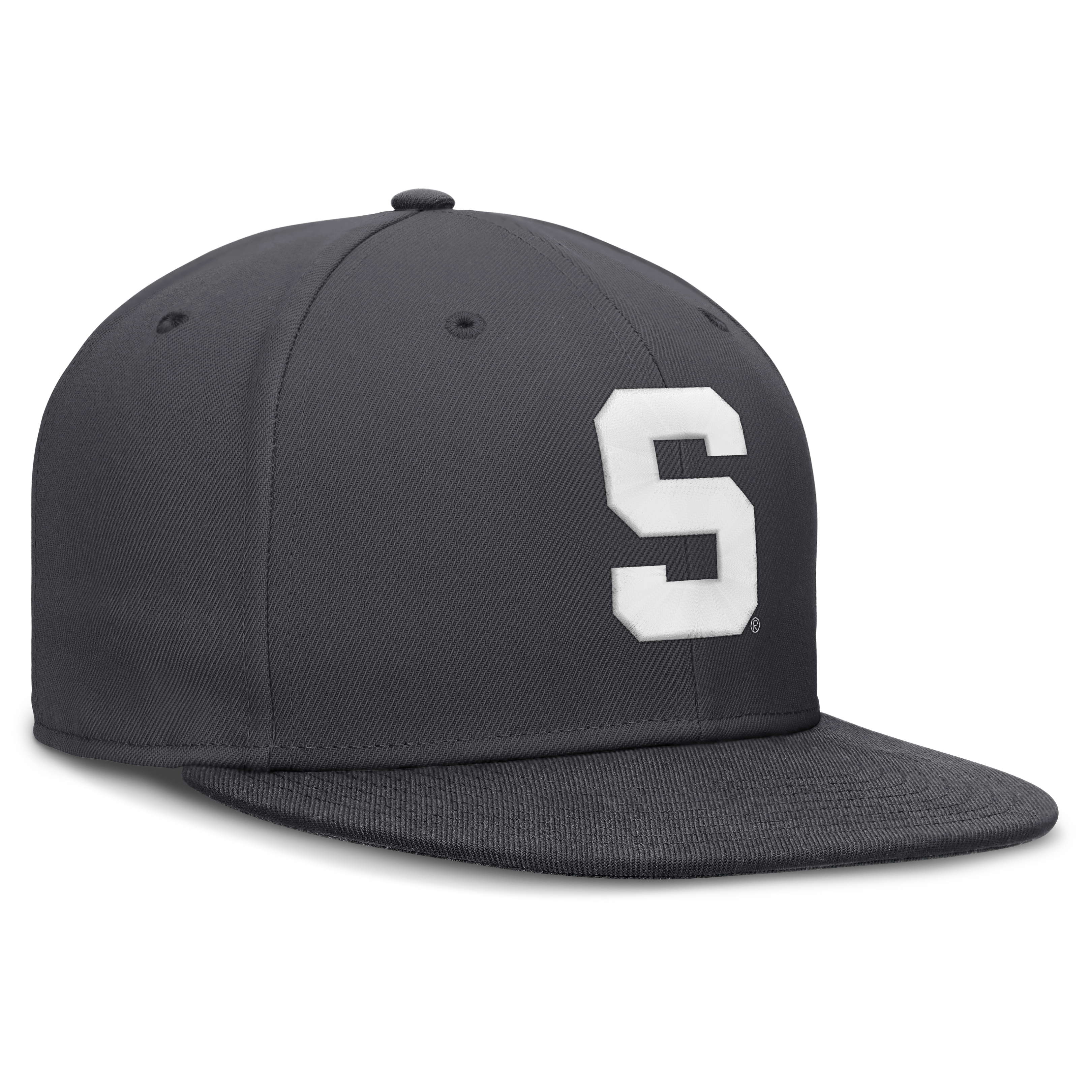 Men's Nike Anthracite Michigan State Spartans Pro Dri-FIT Fitted Hat