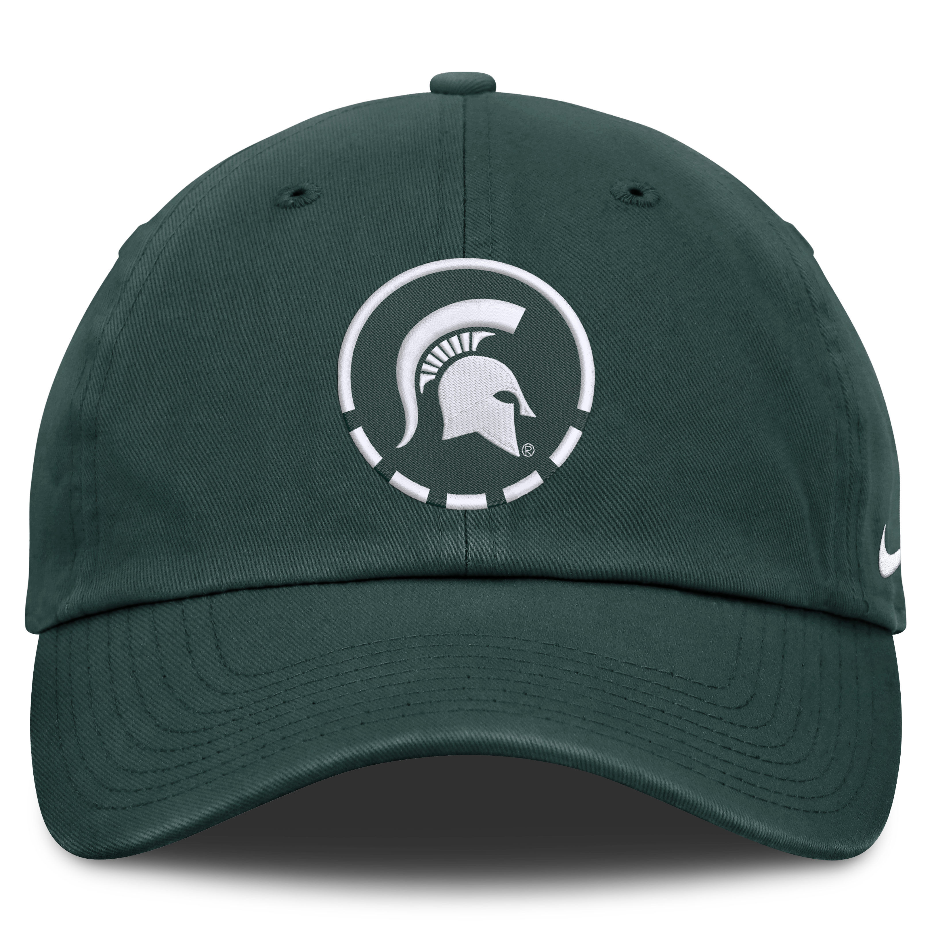 Casquette ajustable Nike vert forêt Michigan State Spartans Primetime Basketball Club pour homme