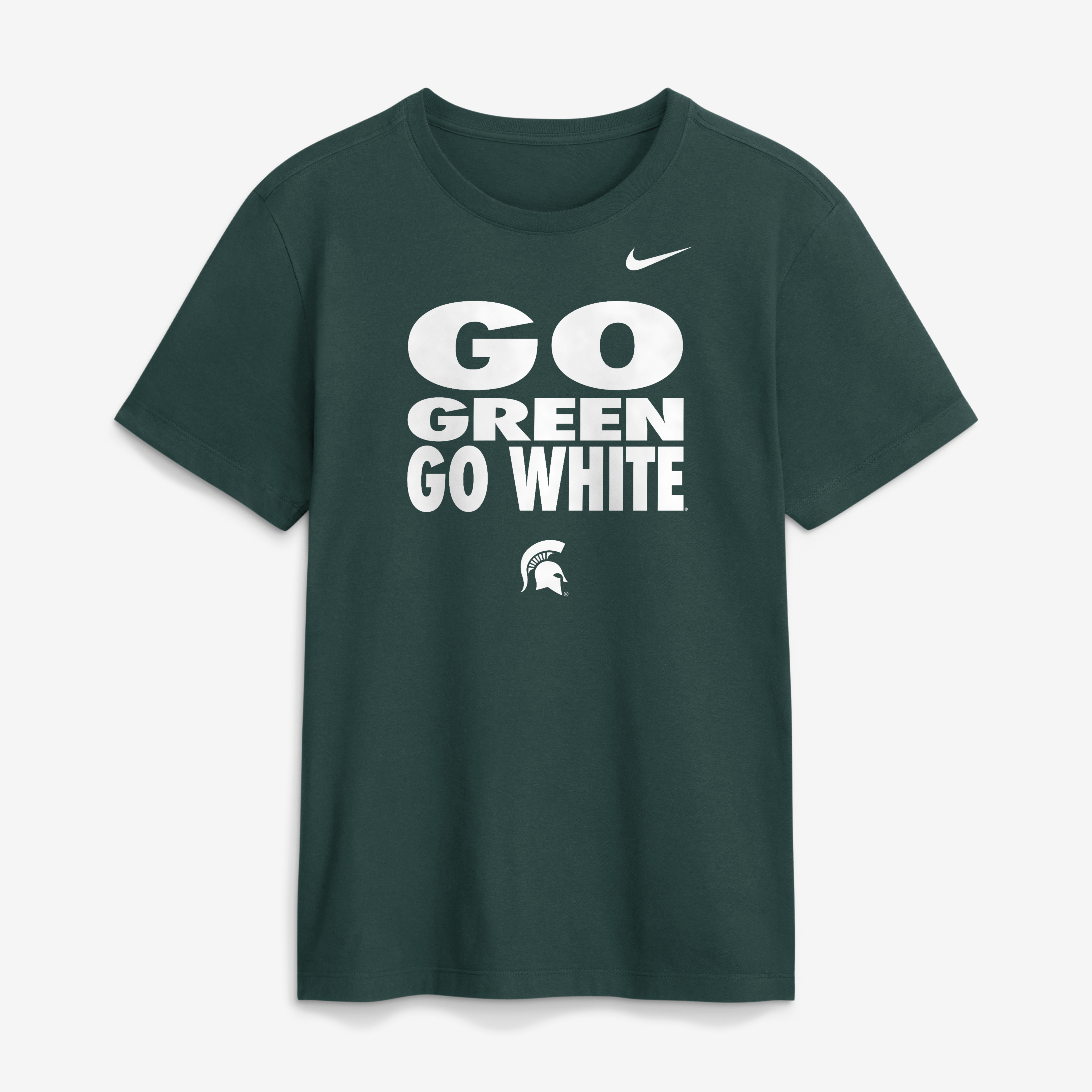 T-shirt Nike vert Michigan State Spartans 2026 Sideline Dri-FIT pour homme
