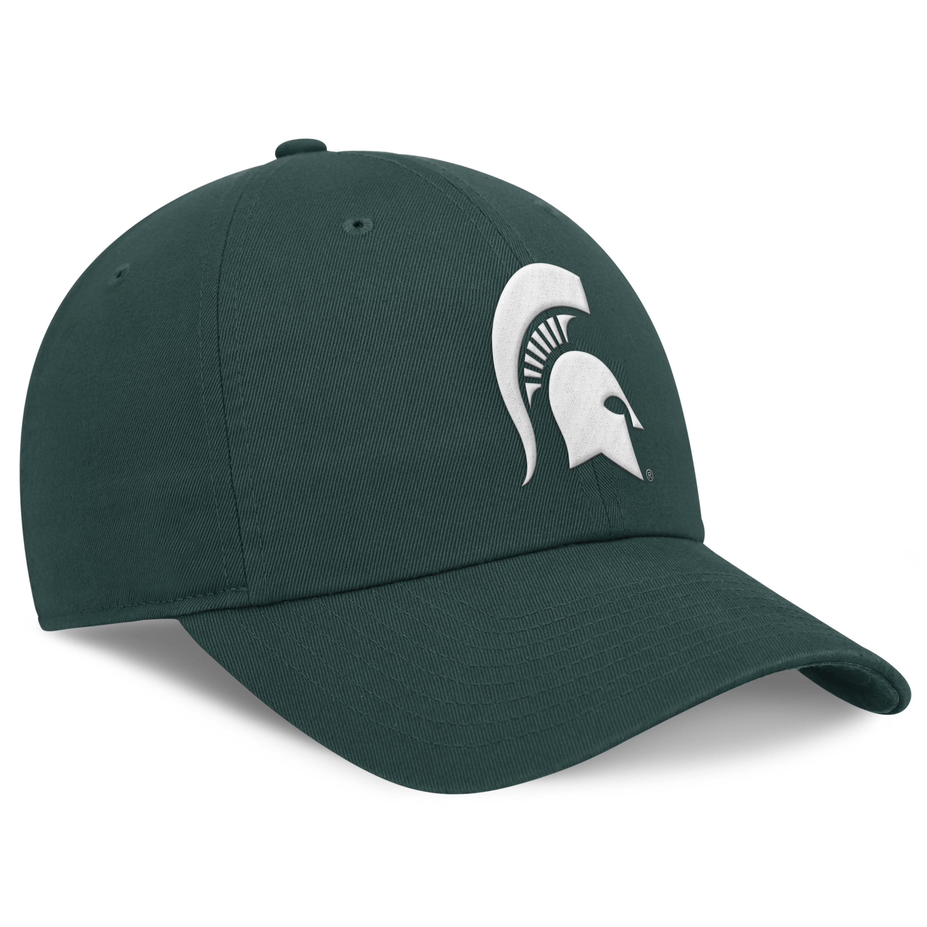 Casquette ajustable Nike verte Michigan State Spartans Club Dri-FIT pour homme