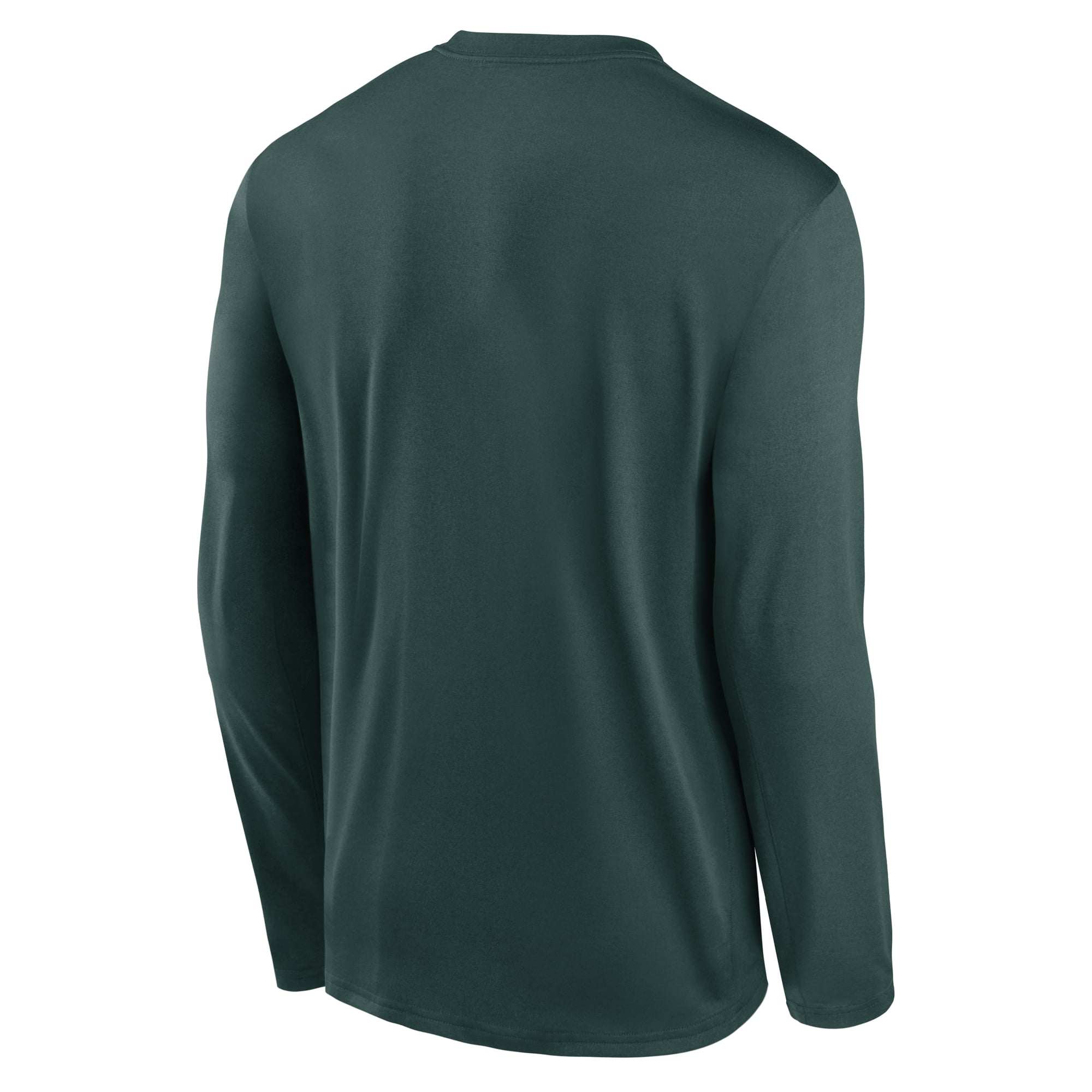 T-shirt à manches longues Nike vert Michigan State Spartans Courtside Legend Dri-FIT pour homme