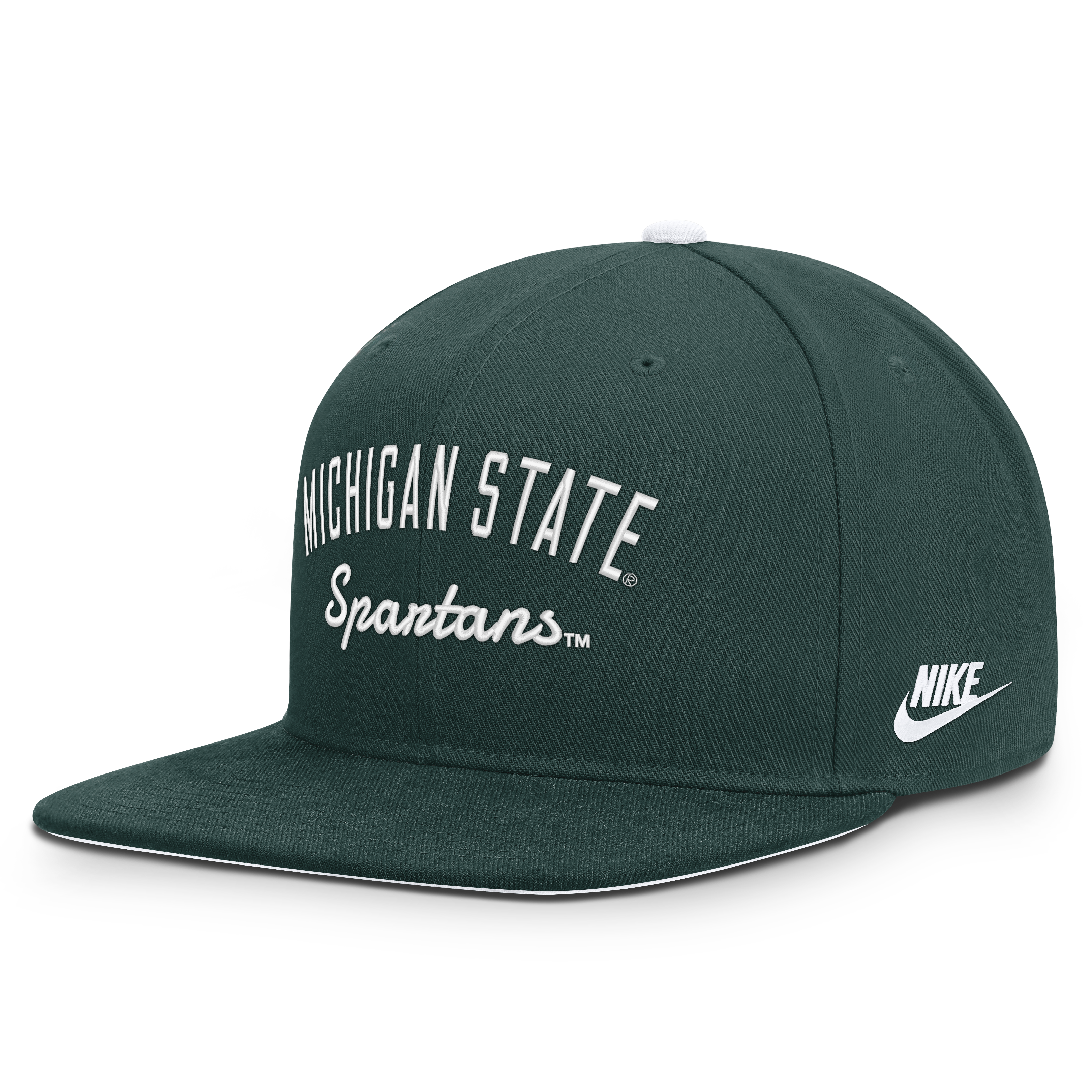 Casquette snapback Nike verte Michigan State Spartans Legacy pour homme
