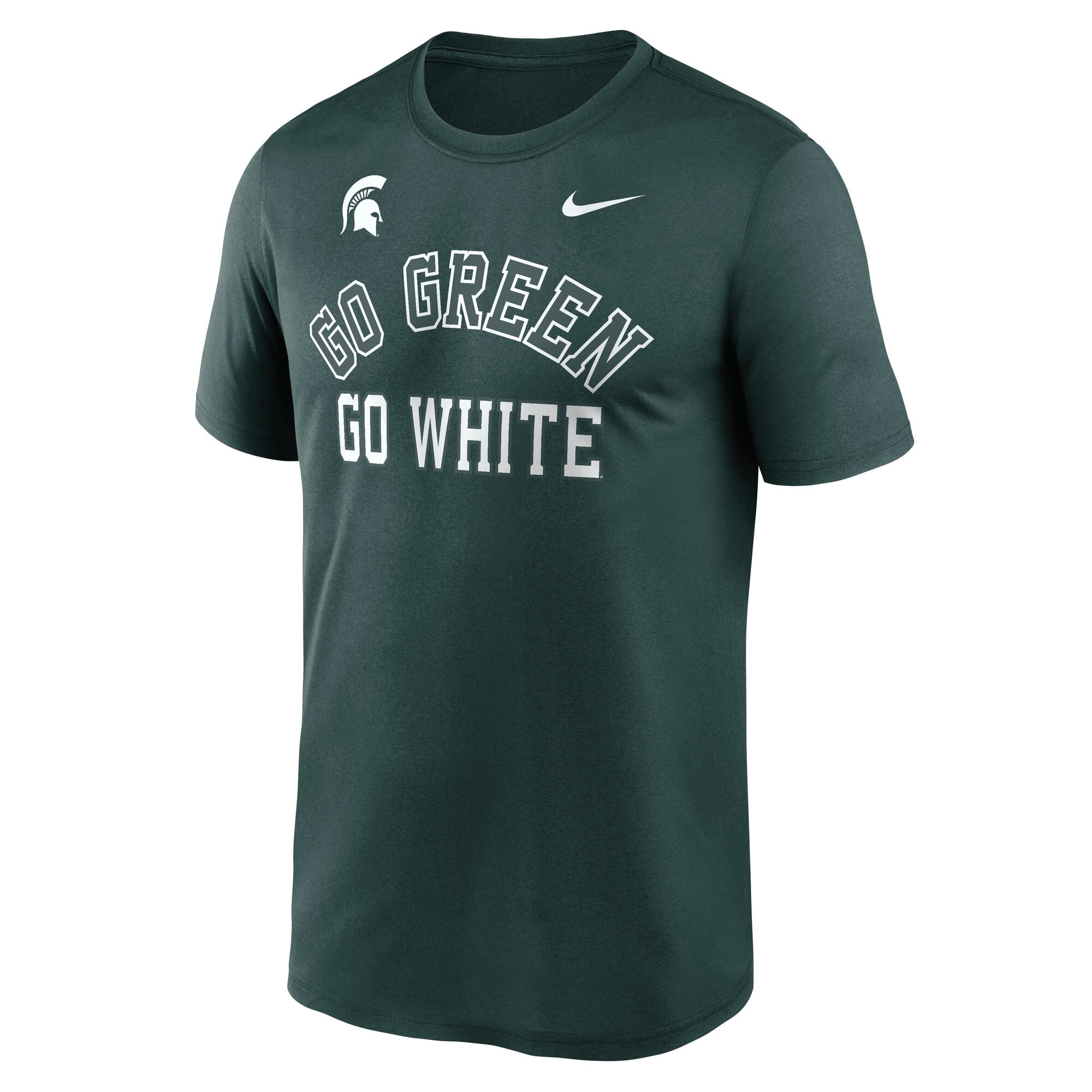 Men's Nike Green Michigan State Spartans Primetime Arch Mantra Legend Dri-FIT T-Shirt
