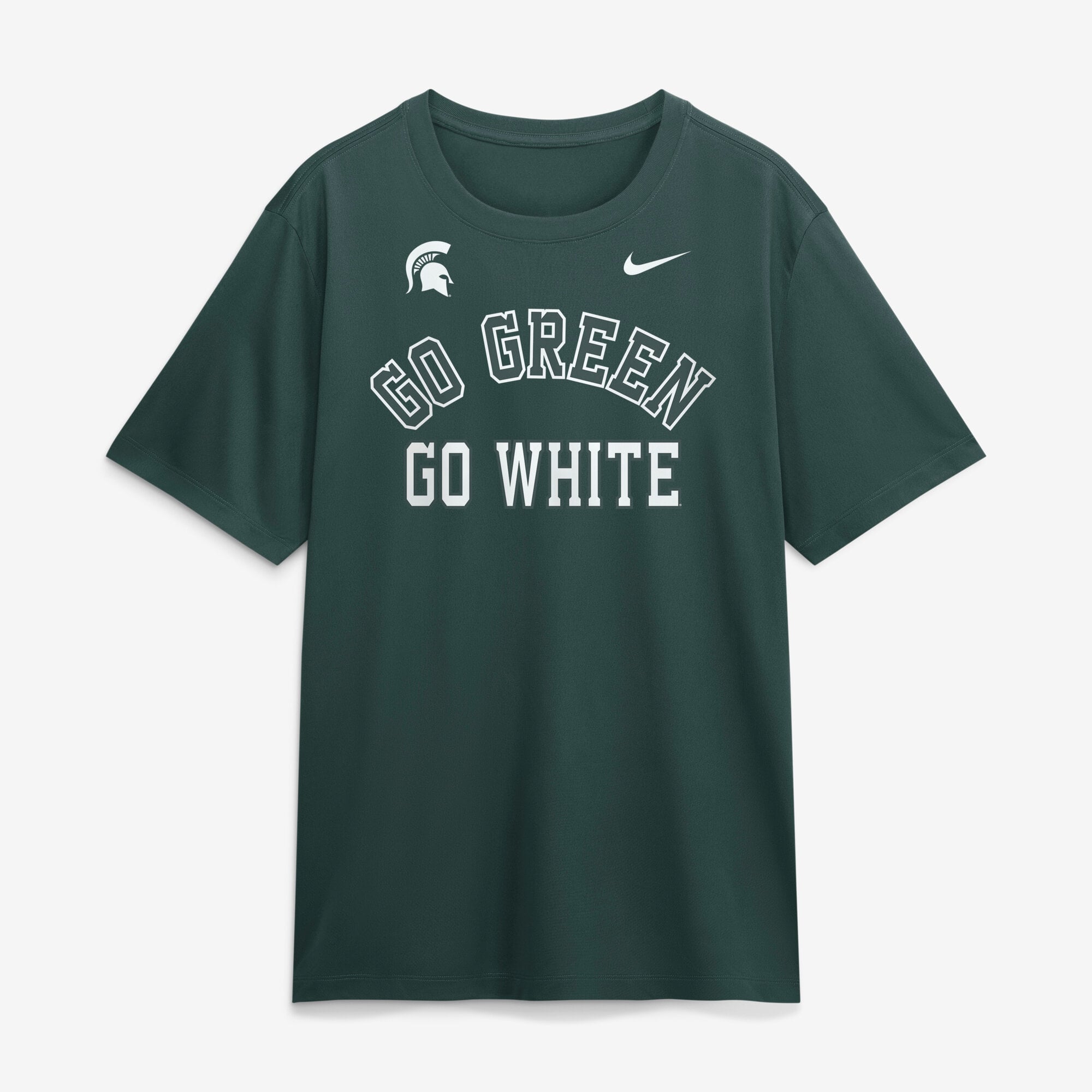 Men's Nike Green Michigan State Spartans Primetime Arch Mantra Legend Dri-FIT T-Shirt