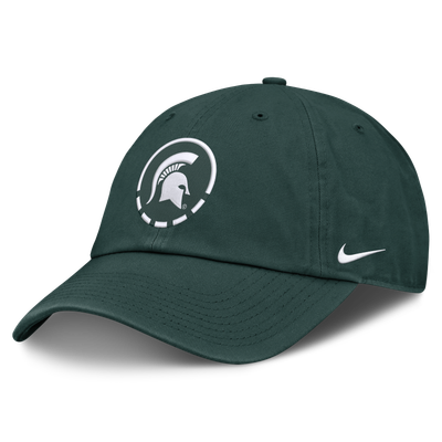 Michigan State Spartans Nike Primetime Basketball Club Adjustable Hat - Green
