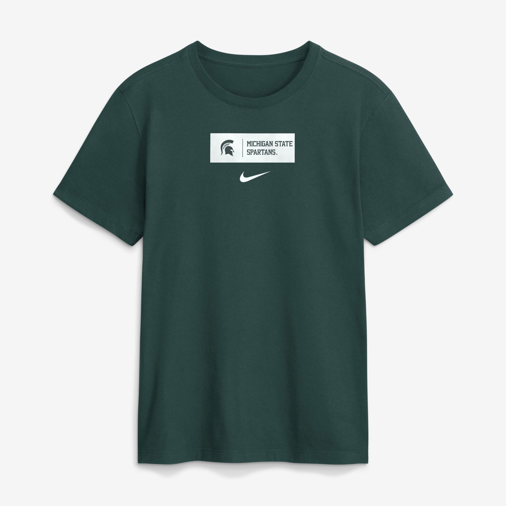 Men's Nike Green Michigan State Spartans Primetime Crew T-Shirt