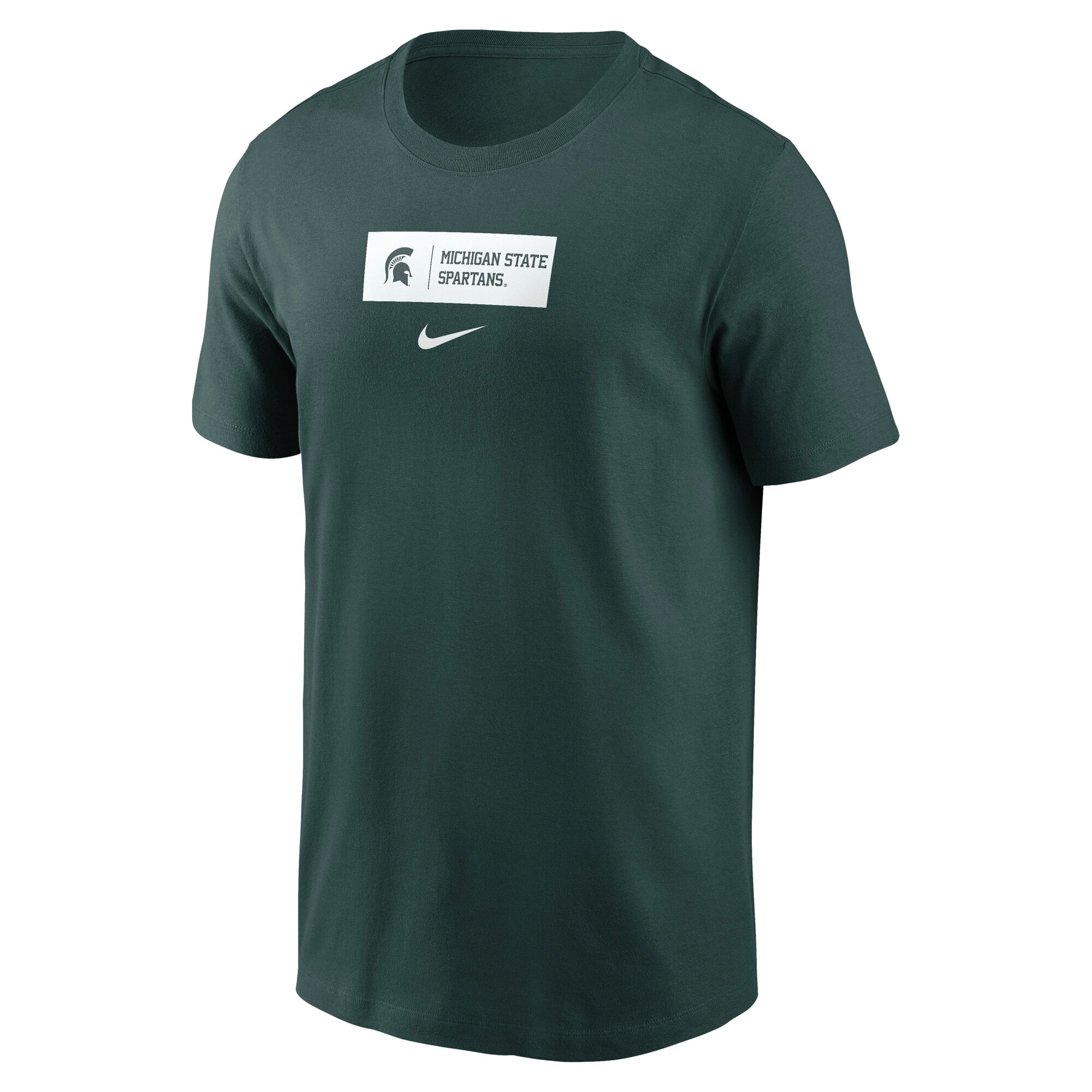 Men's Nike Green Michigan State Spartans Primetime Crew T-Shirt