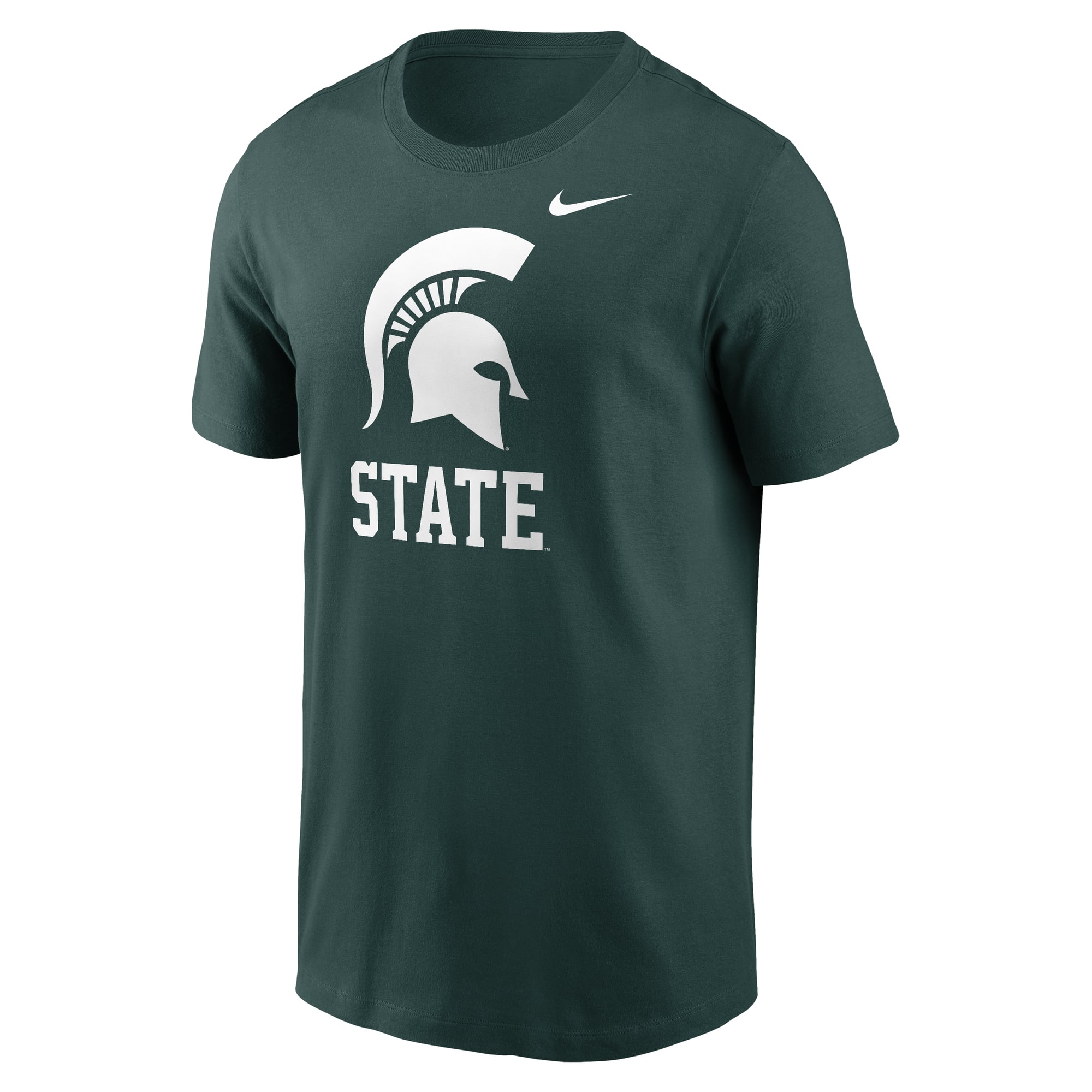 Men's Nike Green Michigan State Spartans Primetime Logo Mantra T-Shirt
