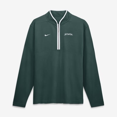 Michigan State Spartans Nike Victory Dri-FIT Half-Zip Pullover - Green