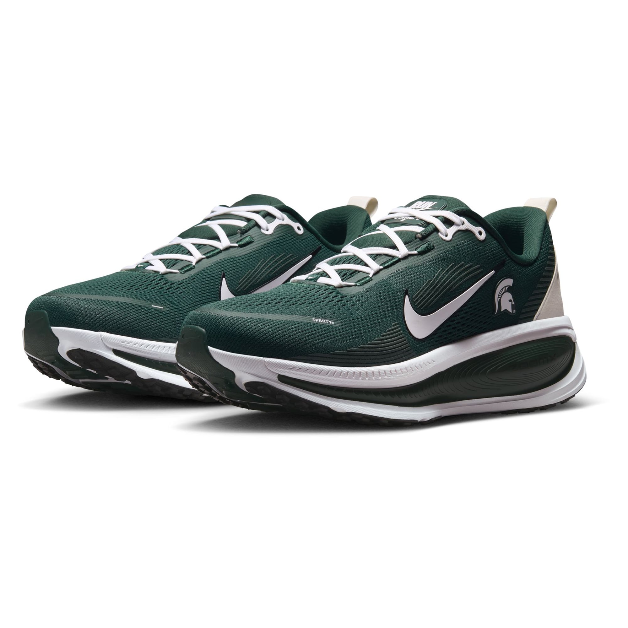 Men's Nike Michigan State Spartans Vomero 18 Running Shoes