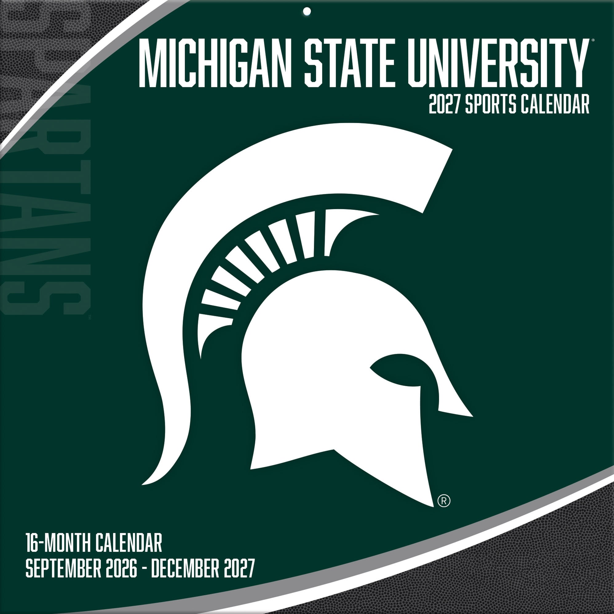 Michigan State Spartans 2027 12” x 12” Team Wall Calendar