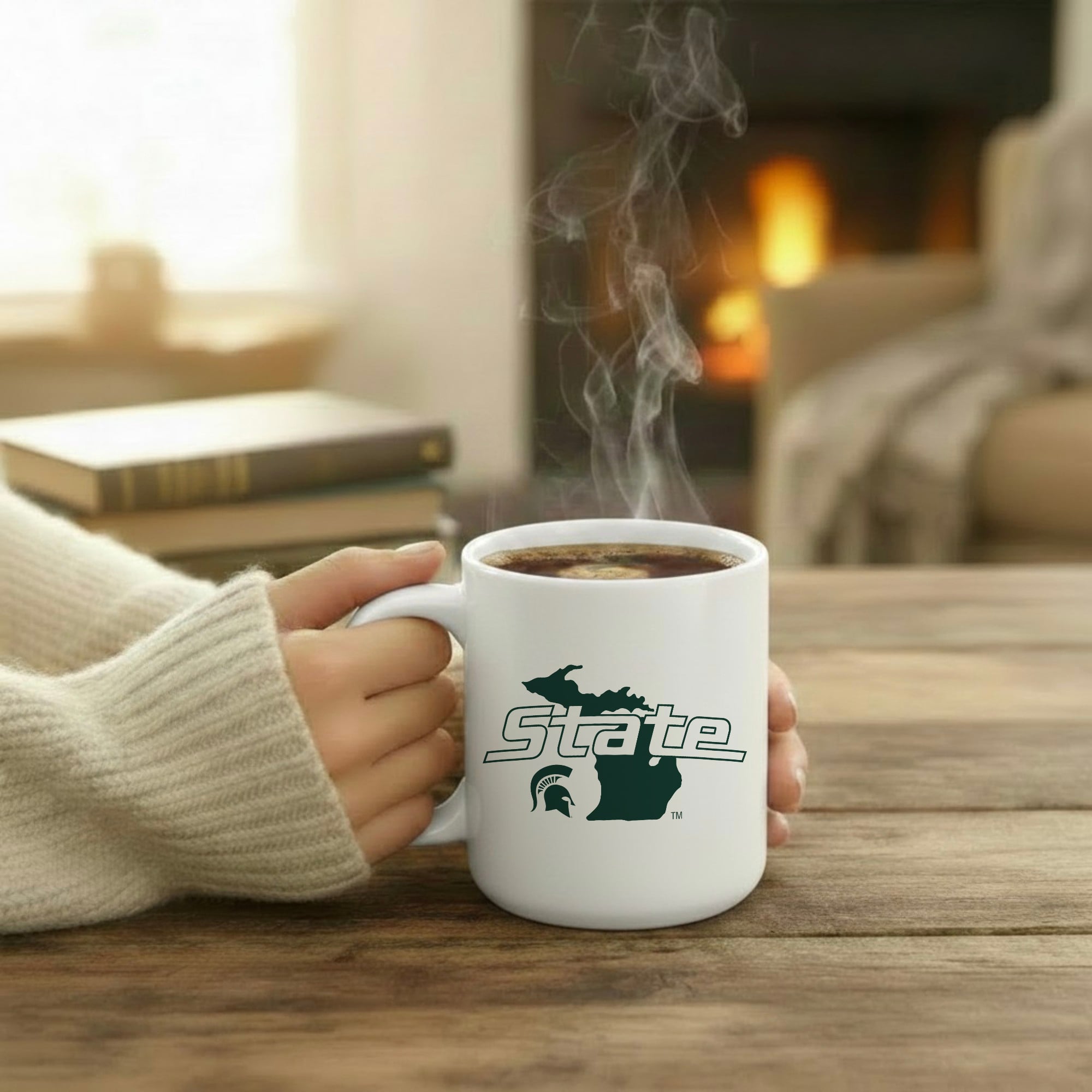 Ensemble de 2 tasses « My State » des Spartans de l'Université d'État du Michigan (59 cl).