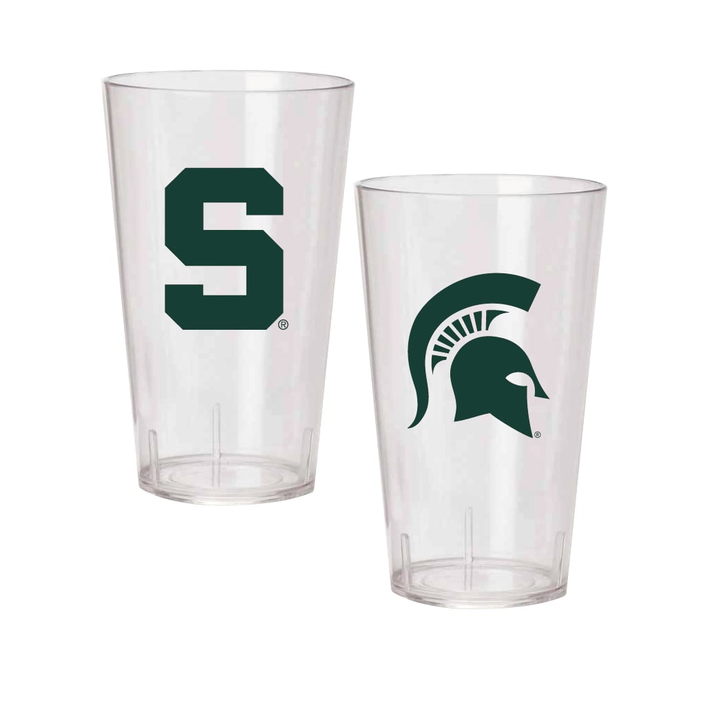 Michigan State Spartans 24oz. Two-Pack Tritan Tumbler Set