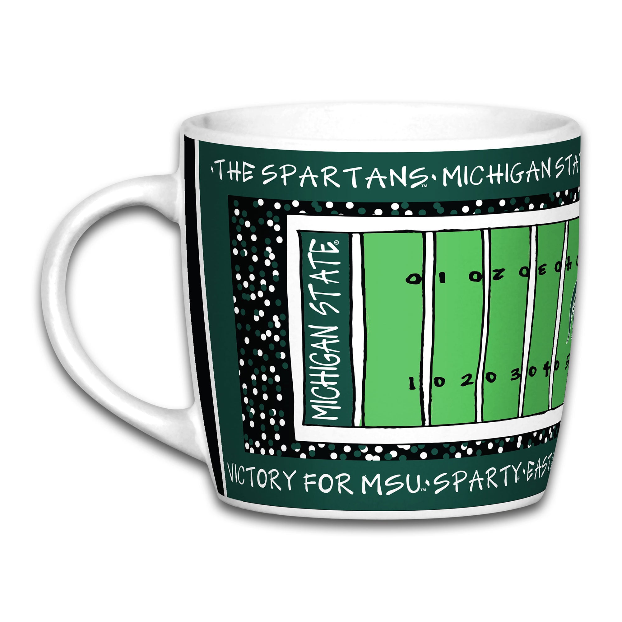 Mug de stade Michigan State Spartans de 887 ml (30 oz).