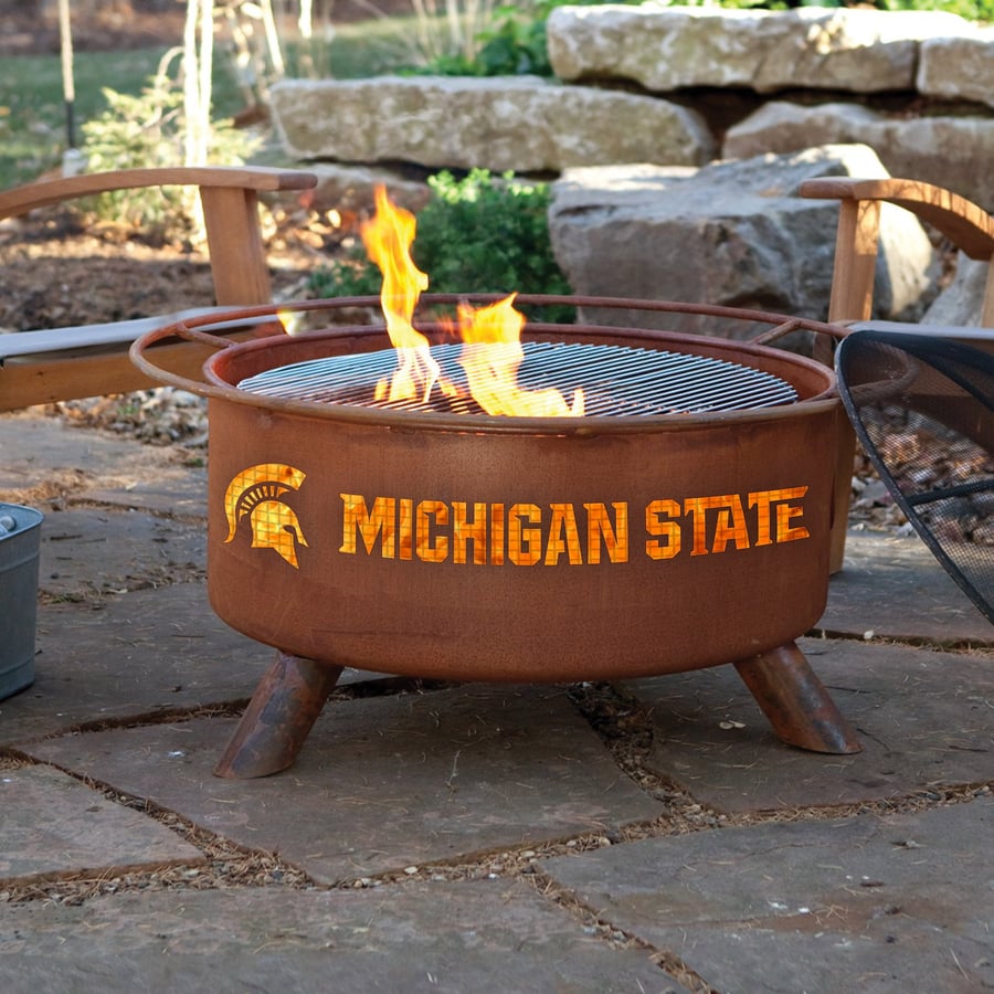 University Of Michigan And Fire Pit