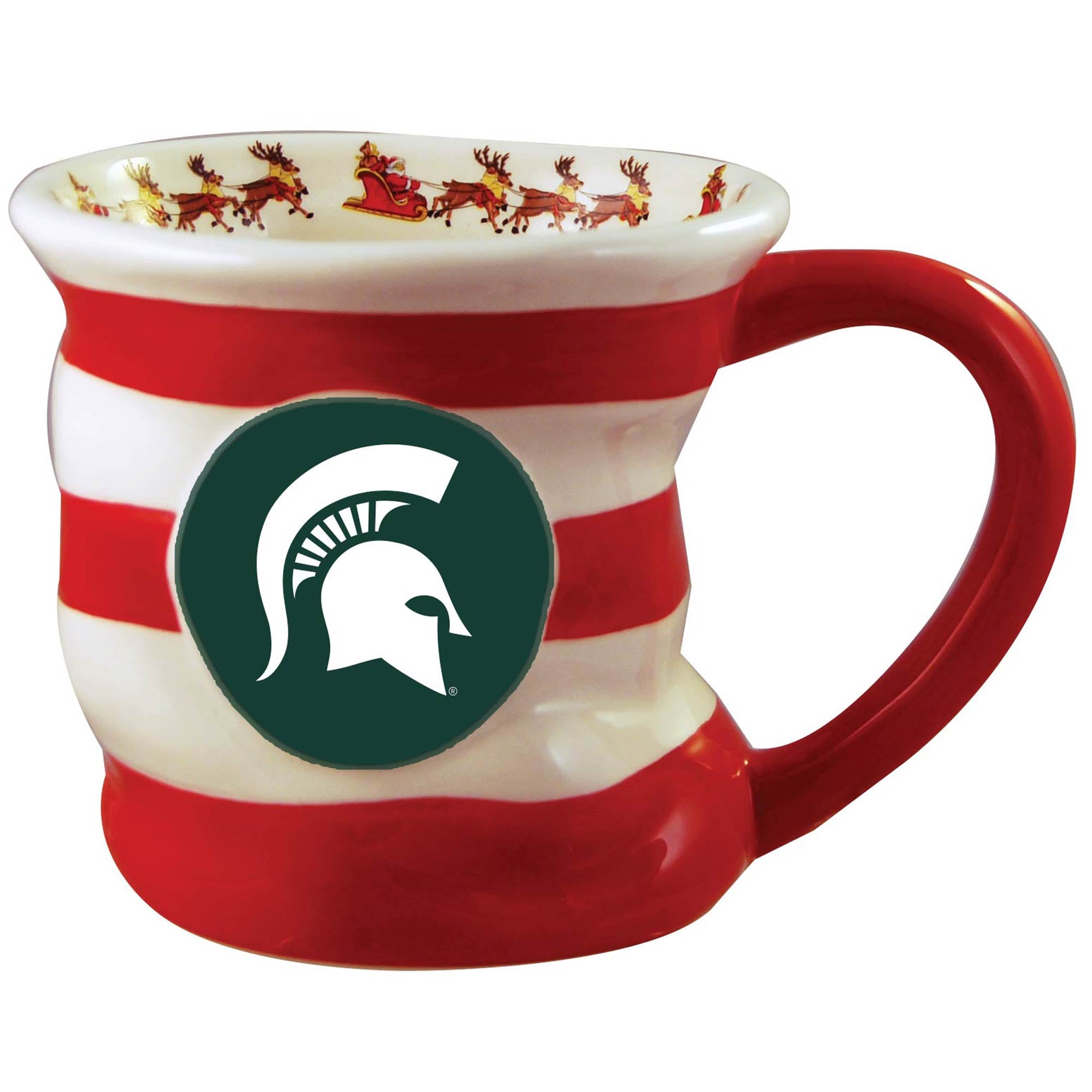 Michigan State Spartans Holiday Stocking Mug