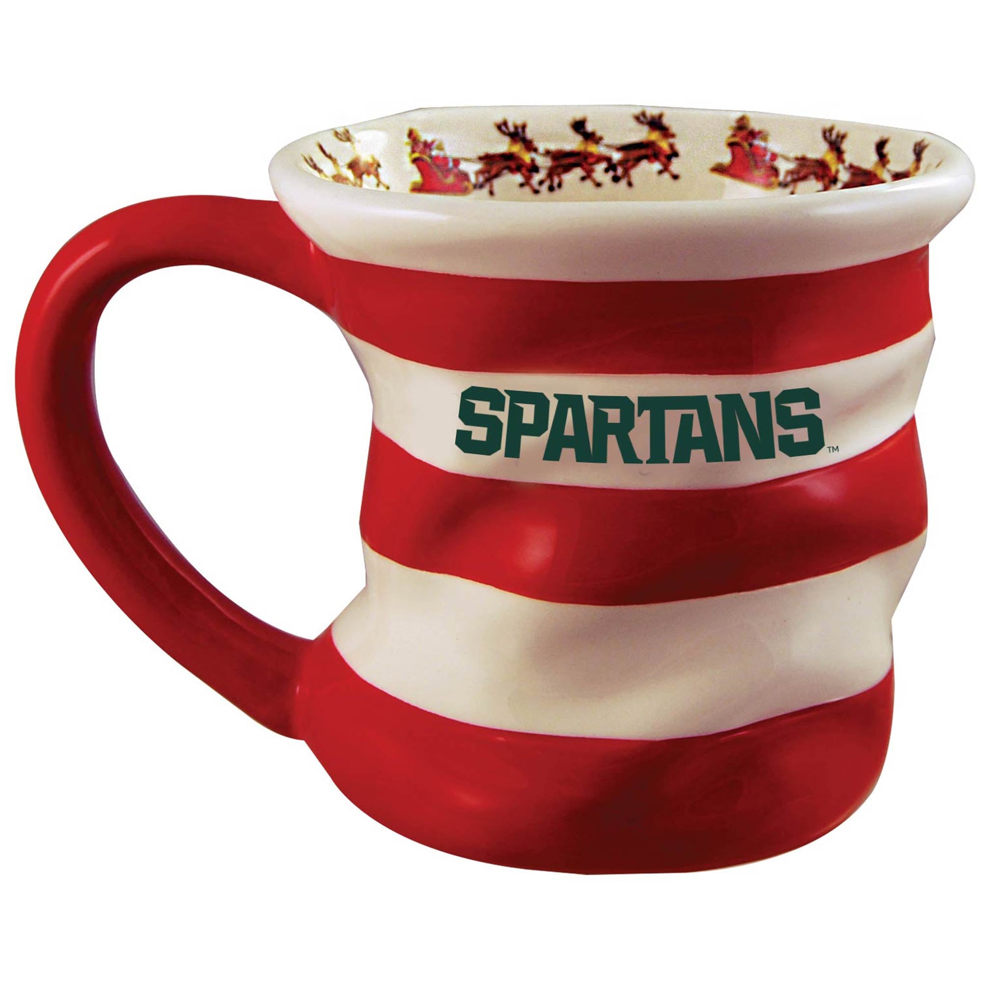 Michigan State Spartans Holiday Stocking Mug