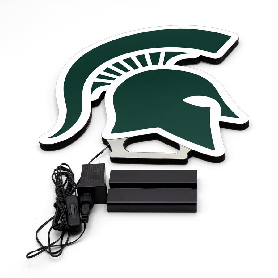 Michigan State Spartans LED Infinity Logo Light