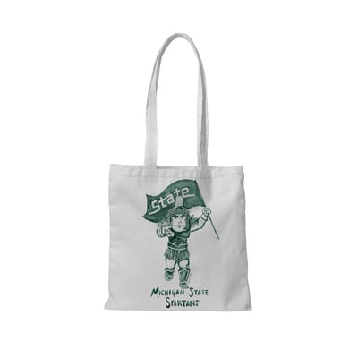 Michigan State Spartans Mascot Tote