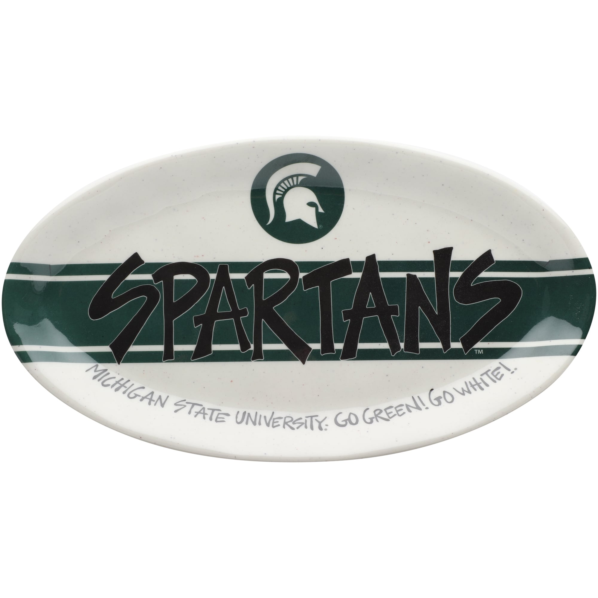 Michigan State Spartans Oval Kitchen Platter