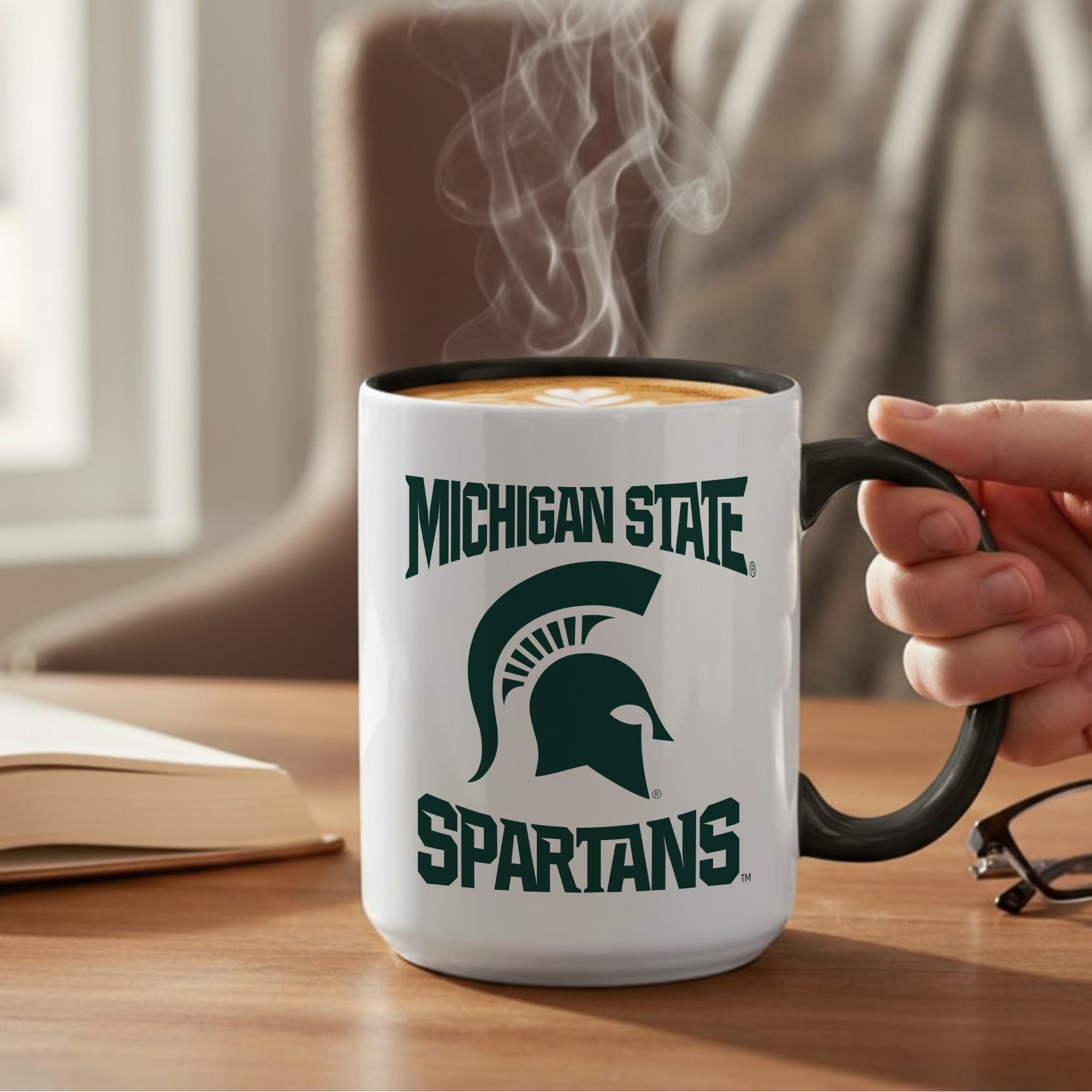 Michigan State Spartans Two-Piece 15oz. Combo Mug Set
