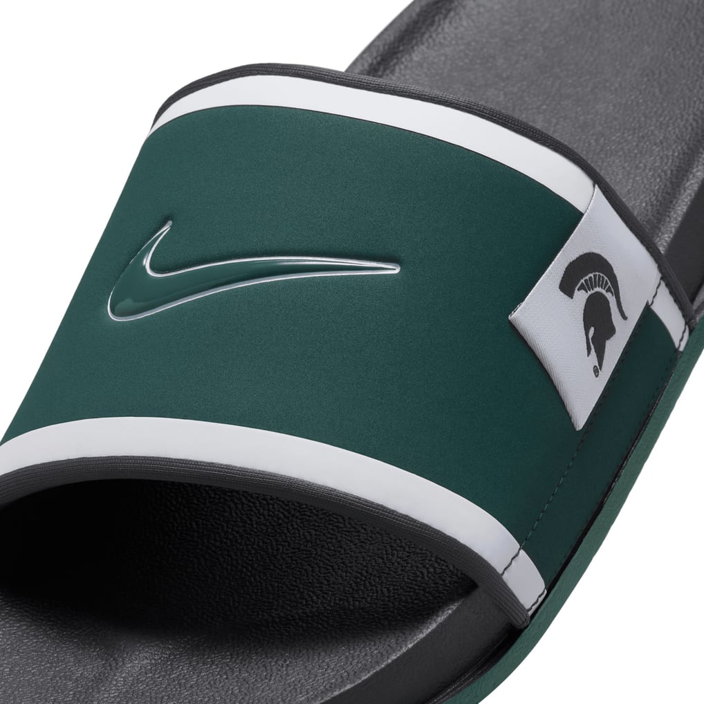 Nike Michigan State Spartans 2024 Off-Court Slide Sandals display picture 1