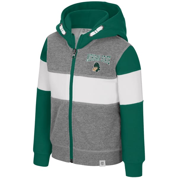 Michigan State Spartans Champion Youth Powerblend Pullover Hoodie - Green