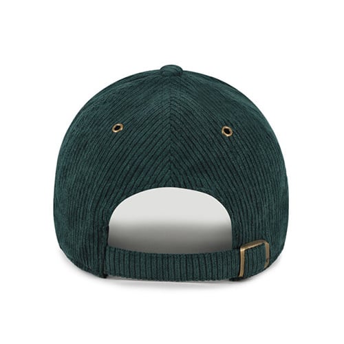 Casquette unisexe ajustable en velours côtelé vert '47 Michigan State Spartans Accordia MVP