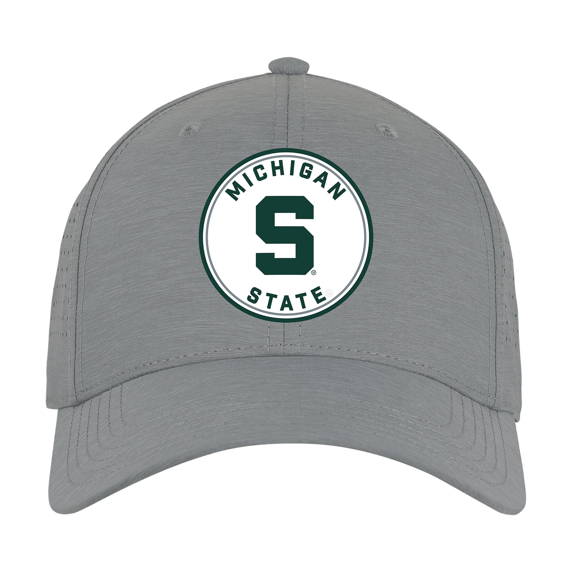 Unisex Ahead Gray Michigan State Spartans Brezo Adjustable Hat