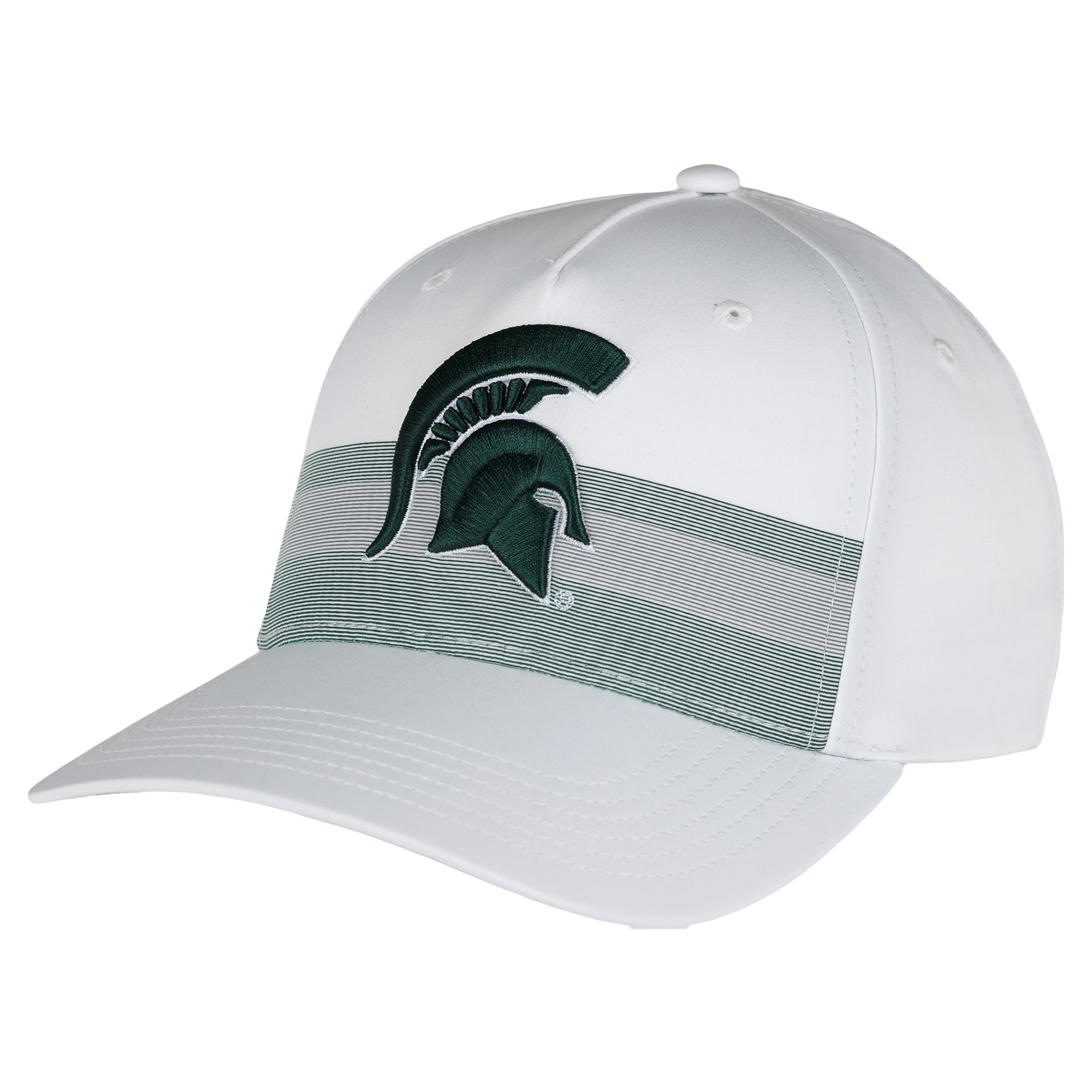 Unisex Ahead White Michigan State Spartans The Sideline Adjustable Hat