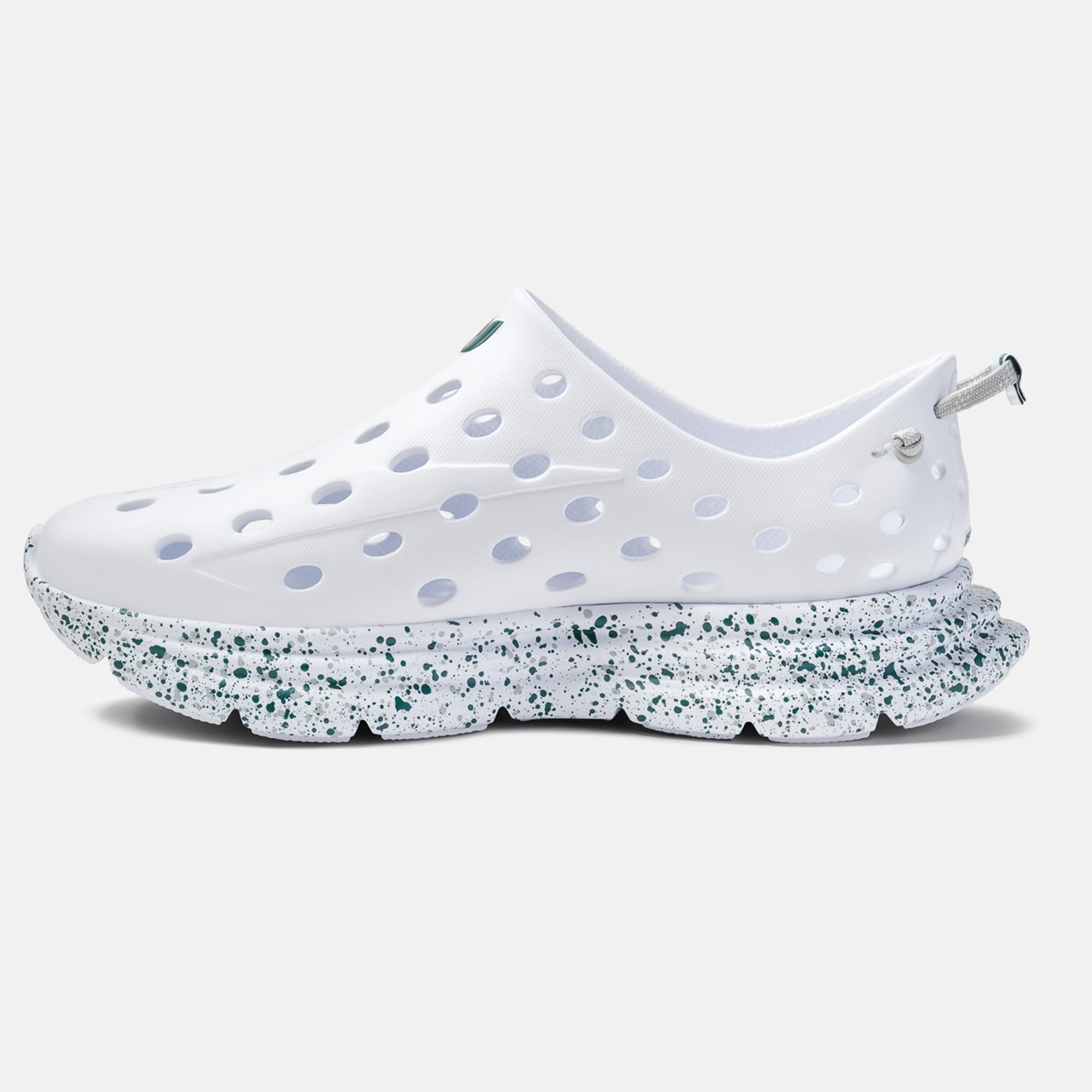 Chaussures unisexes Kane Footwear blanches à pois Michigan State Spartans