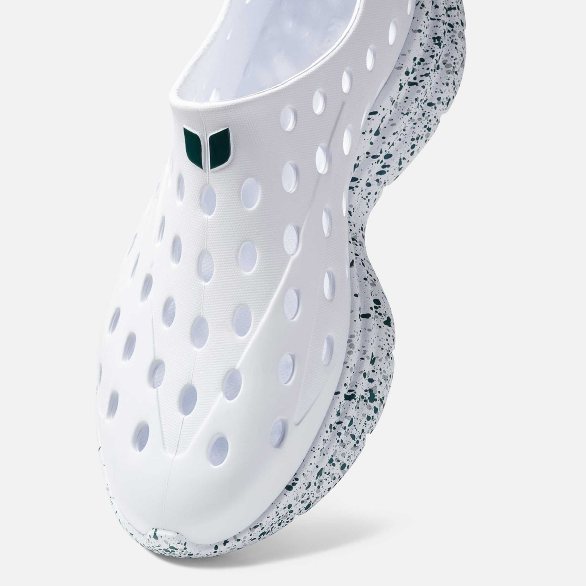 Chaussures unisexes Kane Footwear blanches à pois Michigan State Spartans