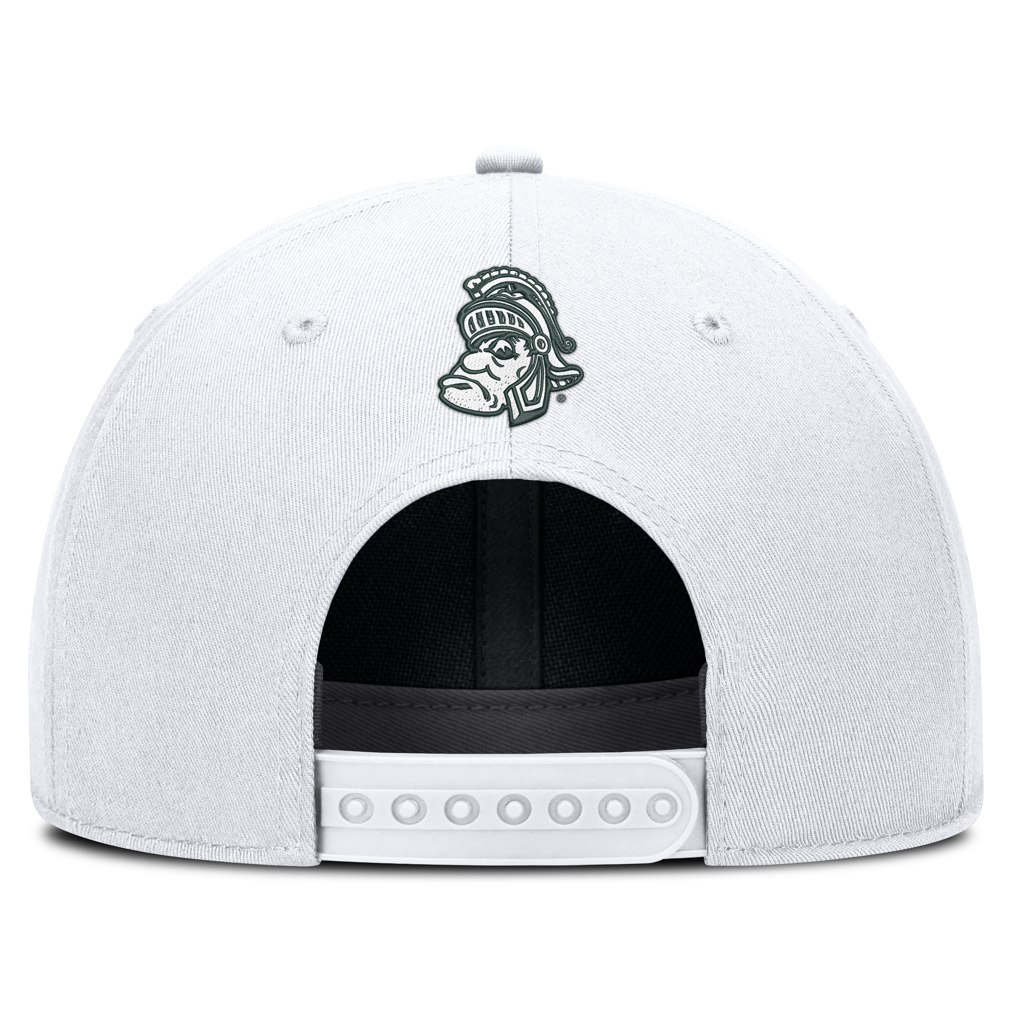 Casquette unisexe Nike Off White Michigan State Spartans Legacy Letter & Location Rise ajustable